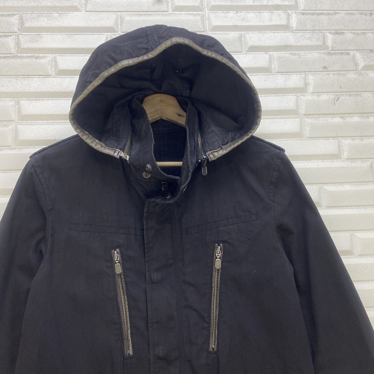 Japanese Brand Japanese Brand Rupert by Difference Leather Trimmed Parka Size US XS / EU 42 / 0 - 4 Thumbnail