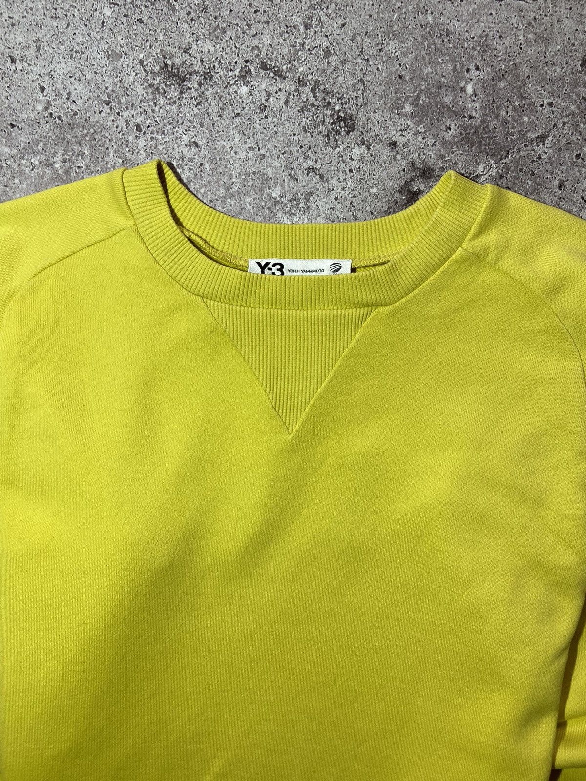 💥Y-3 Adidas & Yohji Jamamoto yellow rare sweatshirt‼️