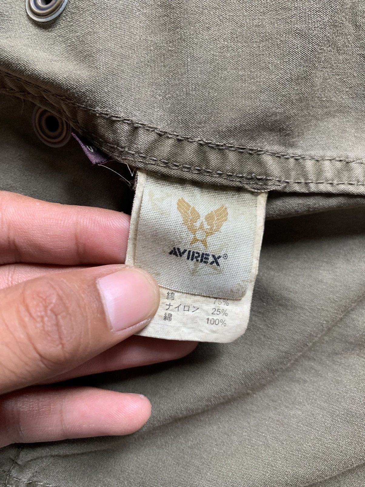 Avirex 90s vintage Avirex MFG 3D pocket Size S / US 4 / IT 40 - 7 Thumbnail