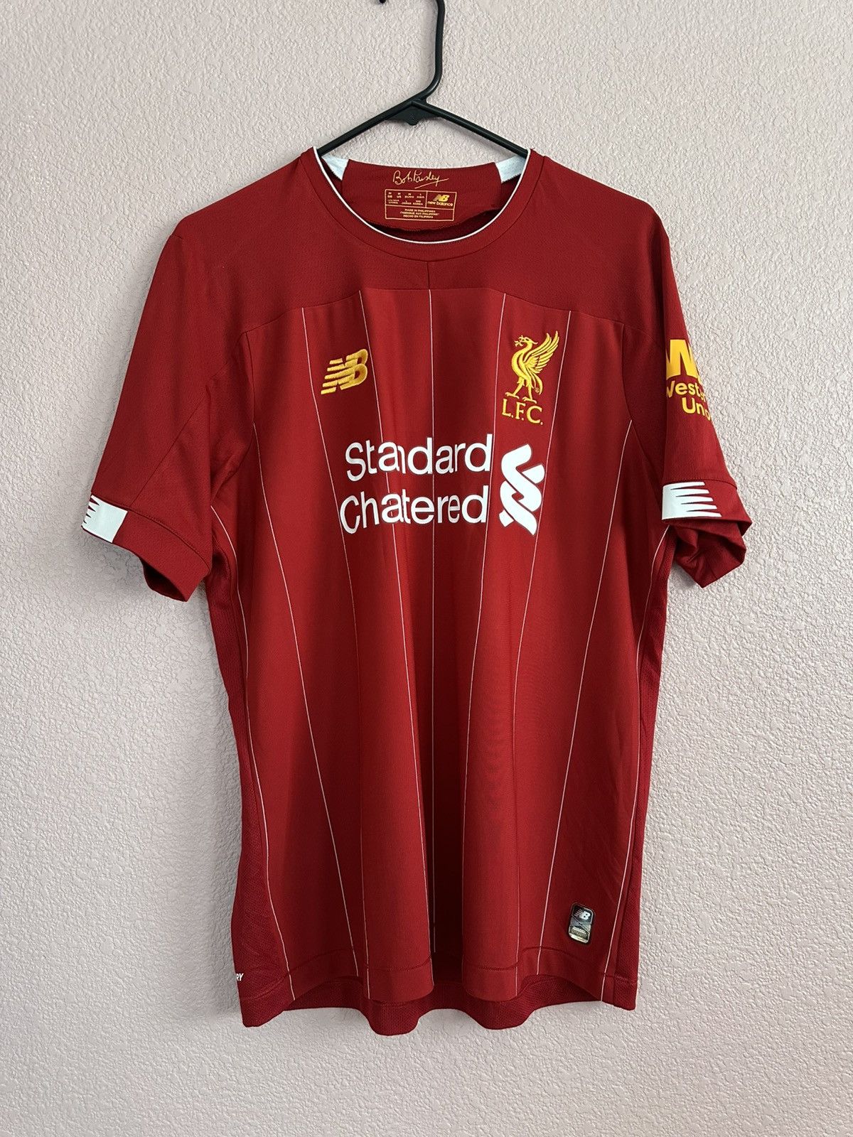 New Balance 2019 2020 | Liverpool Home Red Soccer Jersey New Balance Size US M / EU 48-50 / 2 - 1 Thumbnail