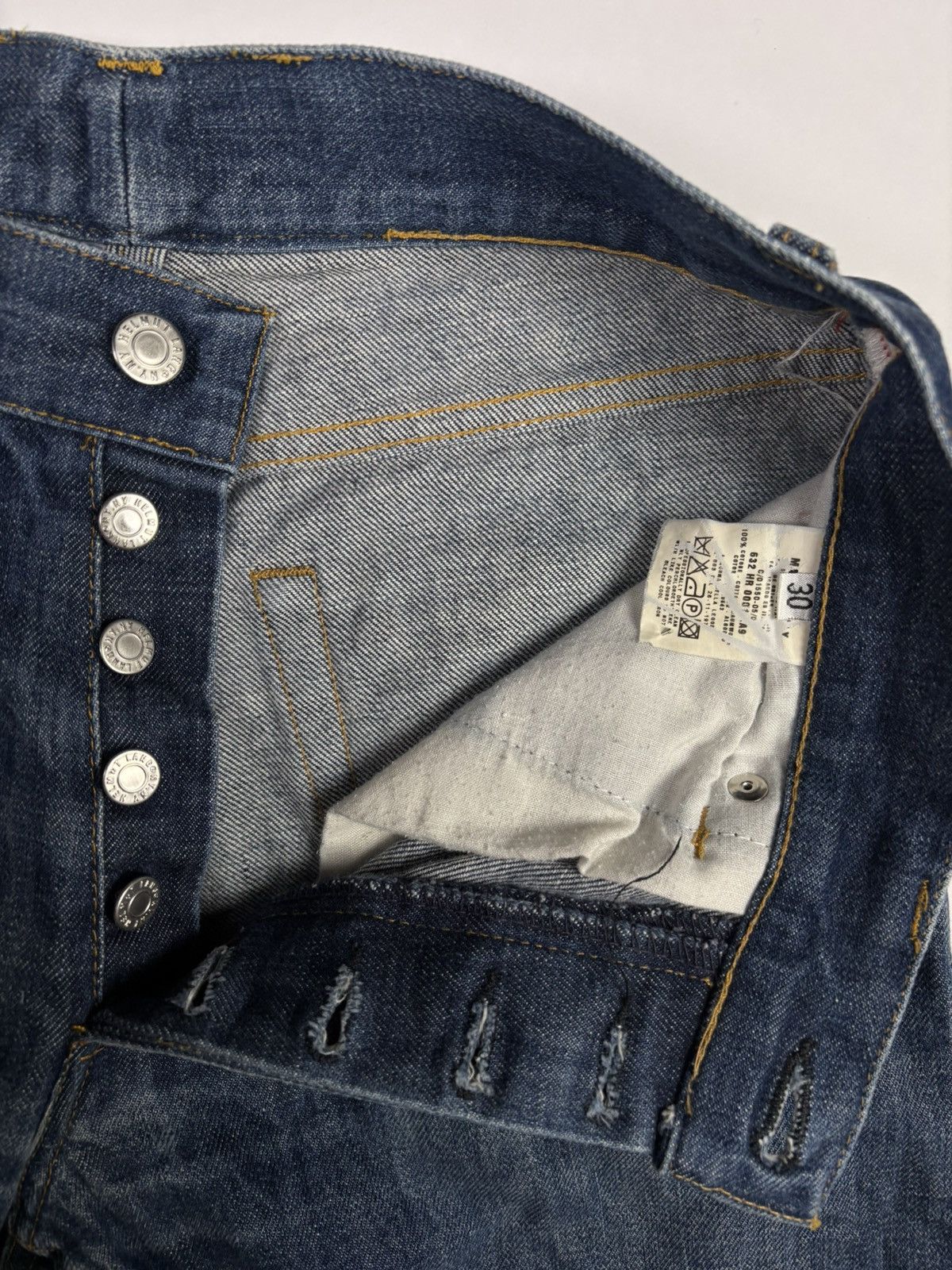 Helmut Lang 2000’s Helmut Lang denim Size US 30 / EU 46 - 6 Thumbnail