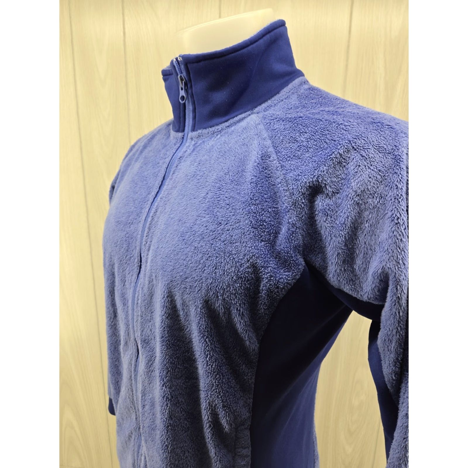Mountain Hardwear Mountain Hardwear Full Zip Jacket Womens Medium Monkey Fleece Zip Pockets Blue Shirt/Outerwear Size M / US 6-8 / IT 42-44 - 4 Thumbnail