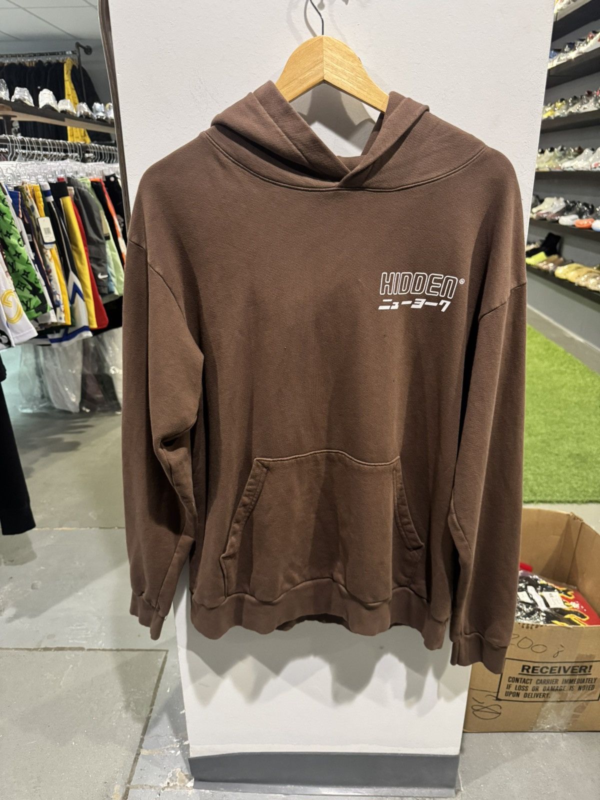 HIDDEN Hidden NY Koi Fish Hoodie Brown Size US M / EU 48-50 / 2 - 1 Thumbnail