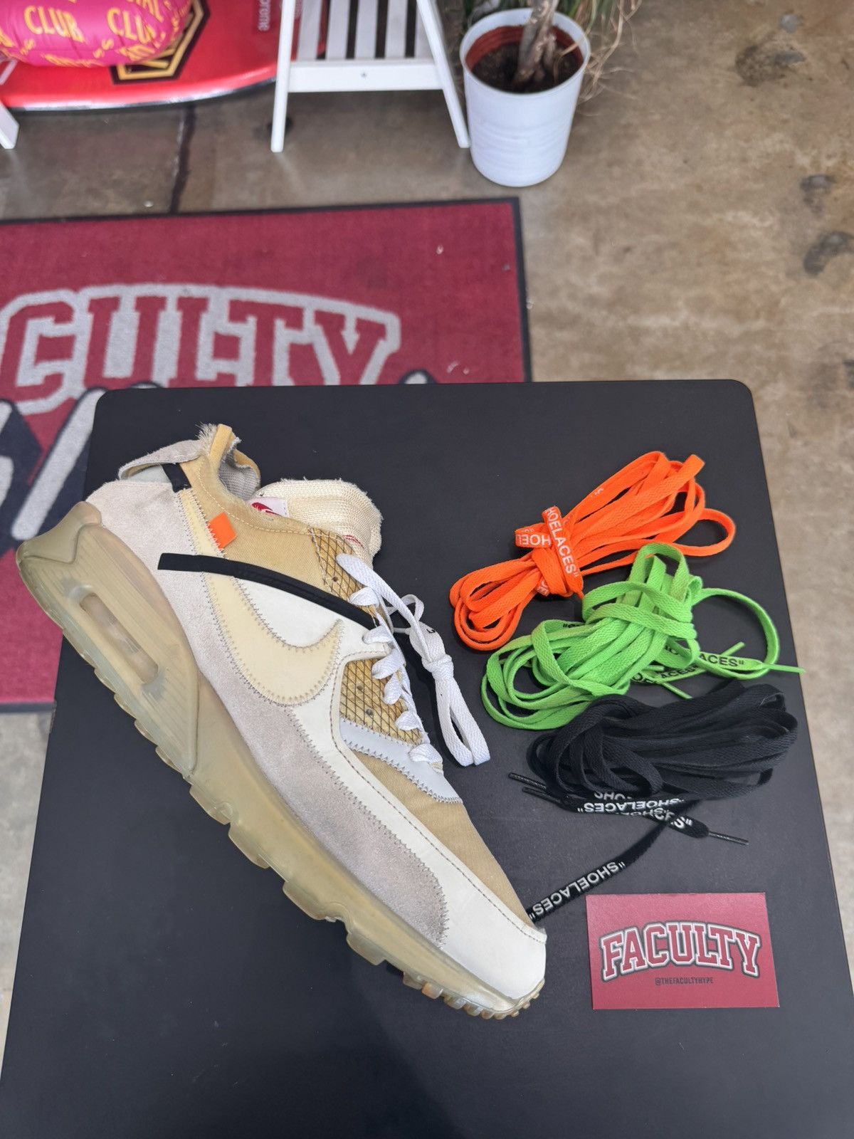 Nike × Off-White Nike Air Max 90 Off-White Size 13 (2017) Size US 13 / EU 46 - 11 Thumbnail