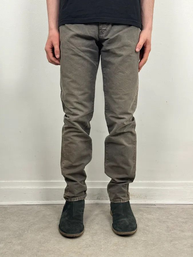 Prada SS2007 Prada Grey Faded Chinos Pants Size US 32 / EU 48 - 2 Thumbnail