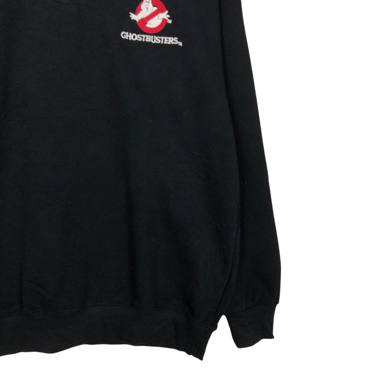 Japanese Brand Rich Black Half Zipper Collar Sweatshirt Scary Ghostbusters Size US M / EU 48-50 / 2 - 6 Thumbnail