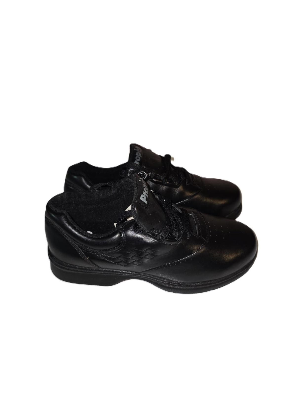 Proleta Re Art Propet Black Walker Sneakers Size US 7.5 / IT 37.5 - 4 Thumbnail