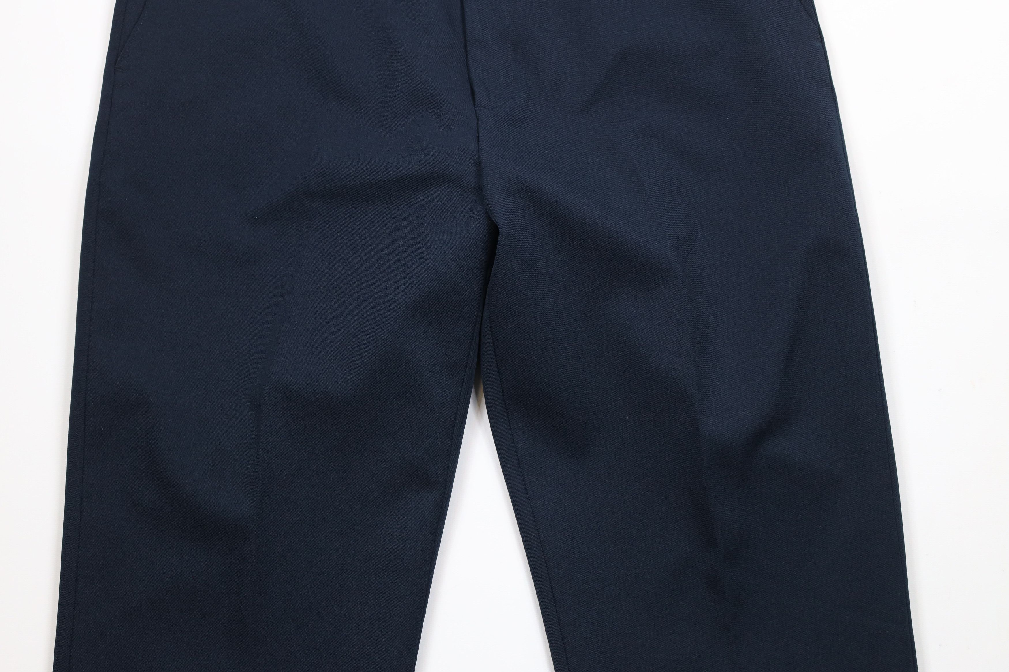 Levi's × Vintage Vintage 90s Levis Knit Wide Leg Chino Pants Navy Blue Size US 38 / EU 54 - 3 Thumbnail