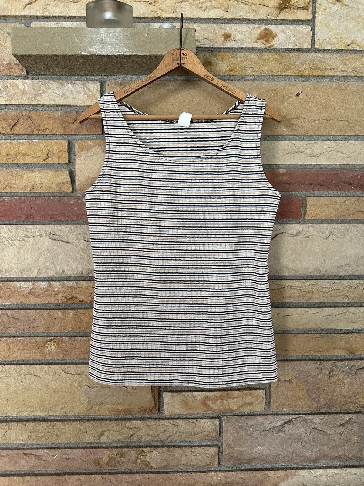 Vintage Vintage 70s Striped Tank Top Size M / US 6-8 / IT 42-44 - 1 Thumbnail