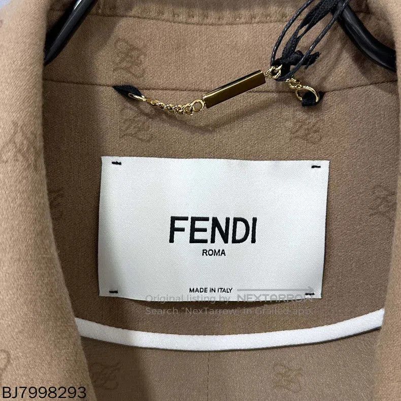 Fendi Fendi Double F printed double-breasted blazer Size XS / US 0-2 / IT 36-38 - 4 Thumbnail