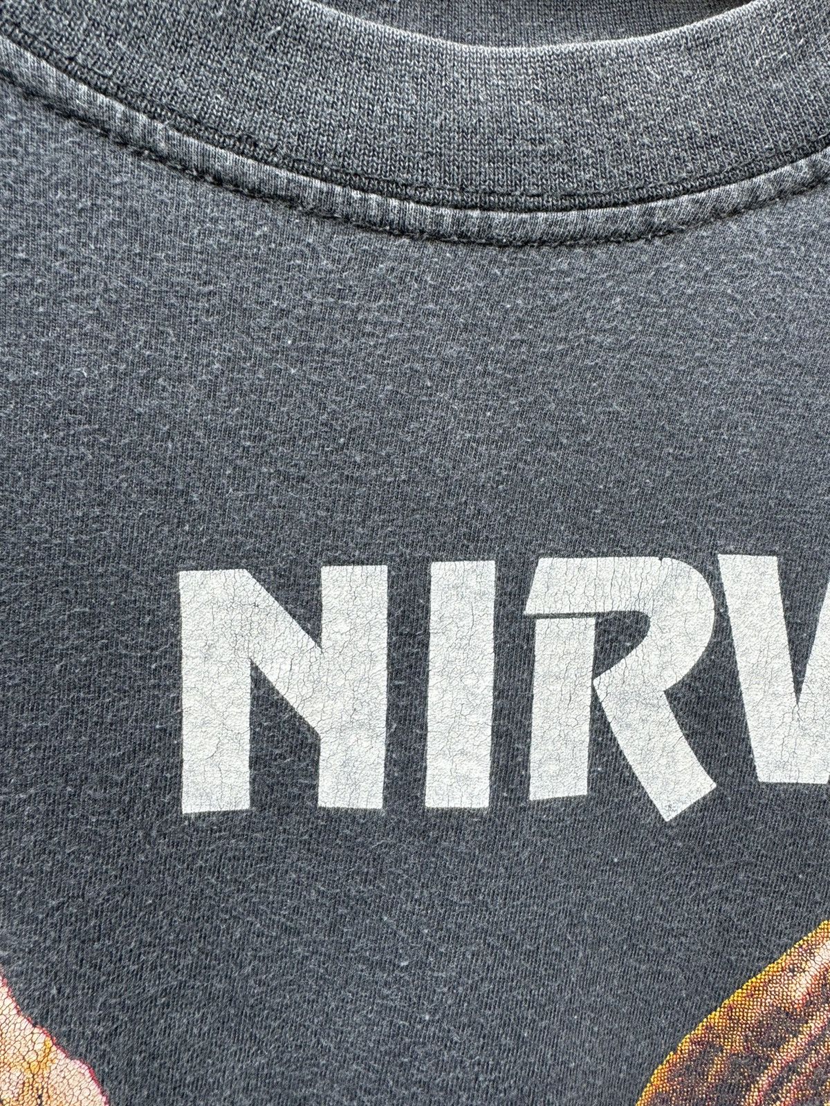 Band Tees Vintage Nirvana Kurt Cobain T Shirt Faded y2k Size US M / EU 48-50 / 2 - 5 Thumbnail