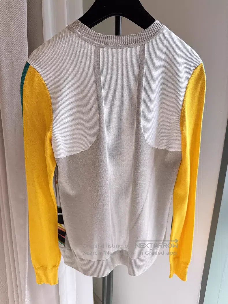 Hermes Hermes Colorful Silk and Colorful Knit Top Size XXS / US 00 / IT 34 - 6 Thumbnail