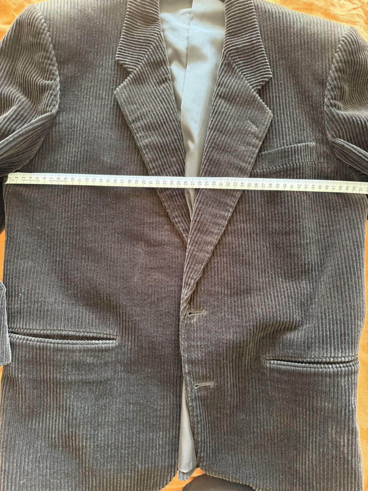Comme des Garcons Homme Vintage Comme Des Garson Brown Corduroy Blazer Size 36R - 5 Thumbnail