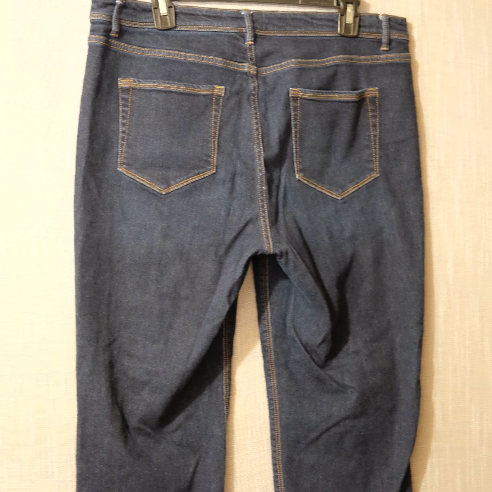 J. Jill J.Jill Denim High Rise Straight Leg Jeans Women's 14 (W35 x L29-1/2) #H86-25 Size 24" / US 00 / IT 34 - 6 Thumbnail