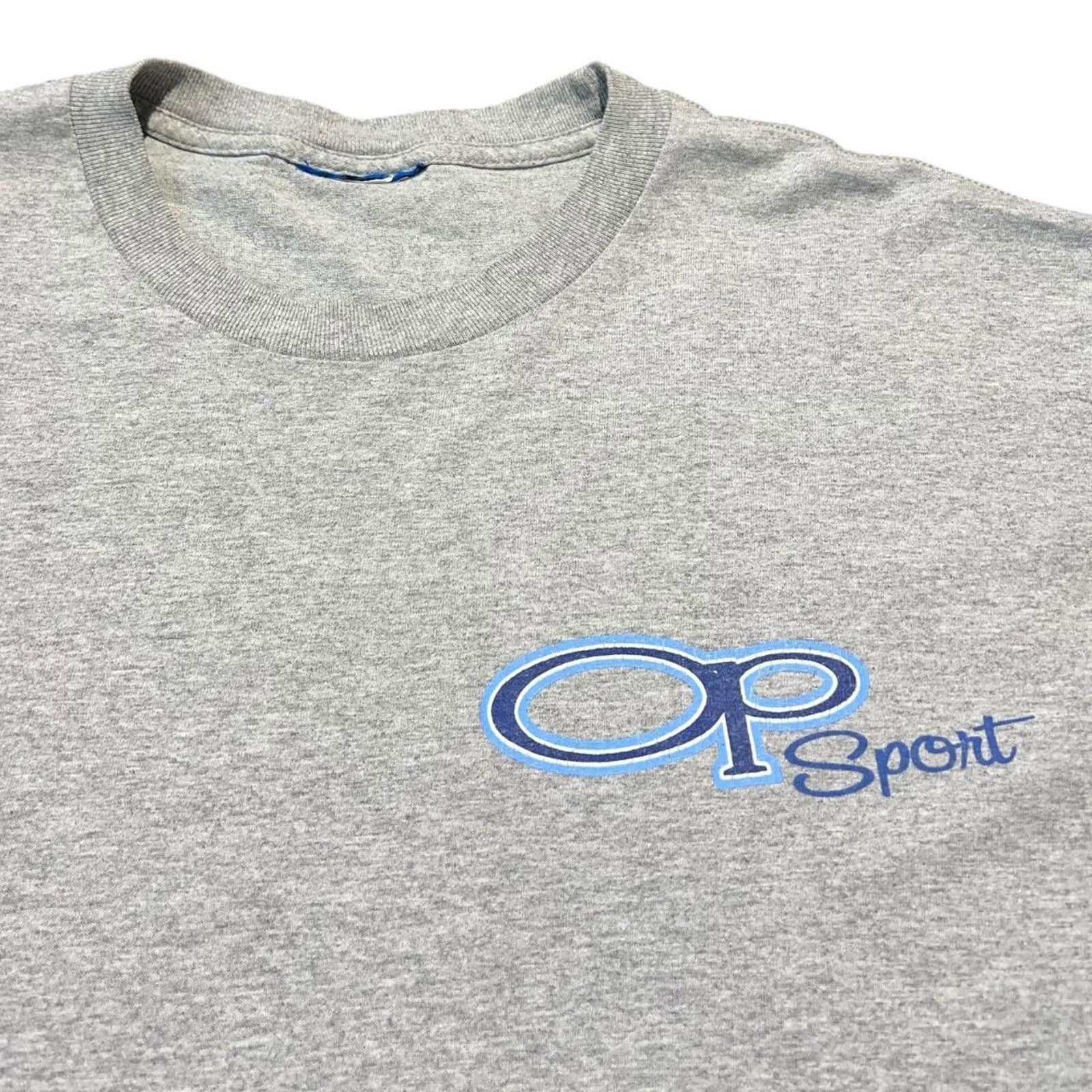 Ocean Pacific Vintage OP SPORT Since Seventy Two Gray T Shirt Size US XL / EU 56 / 4 - 3 Thumbnail