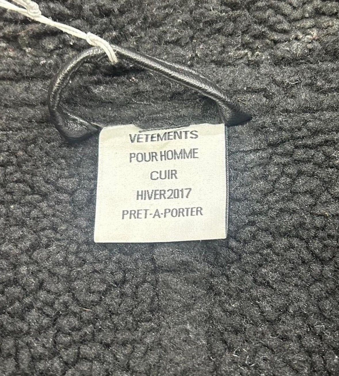Vetements Shearling aviator leather jacket Size US M / EU 48-50 / 2 - 8 Thumbnail