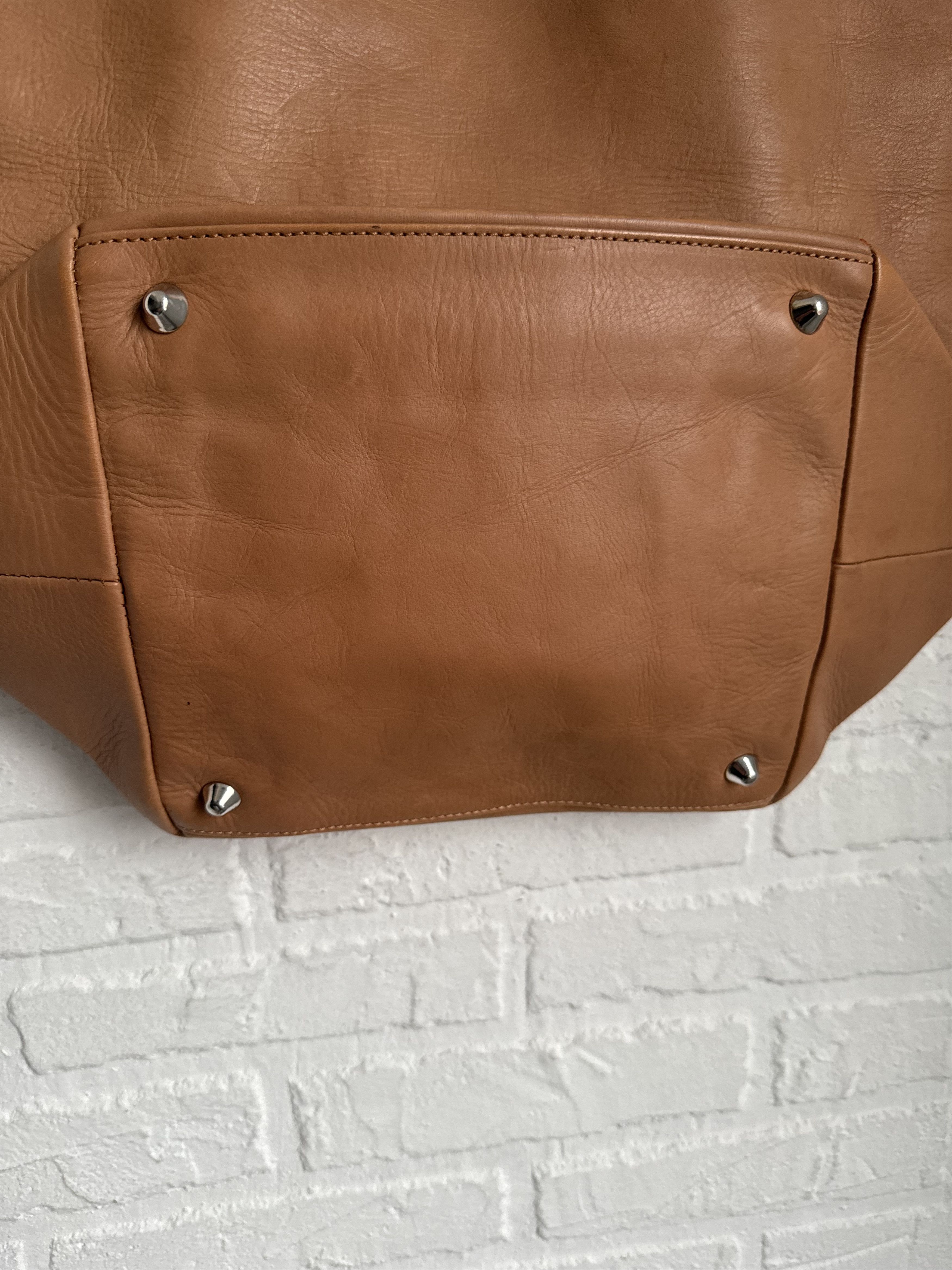 H&M × Maison Margiela Maison Martin Margiela H&M LEATHER TOTE BAG Size ONE SIZE - 13 Thumbnail