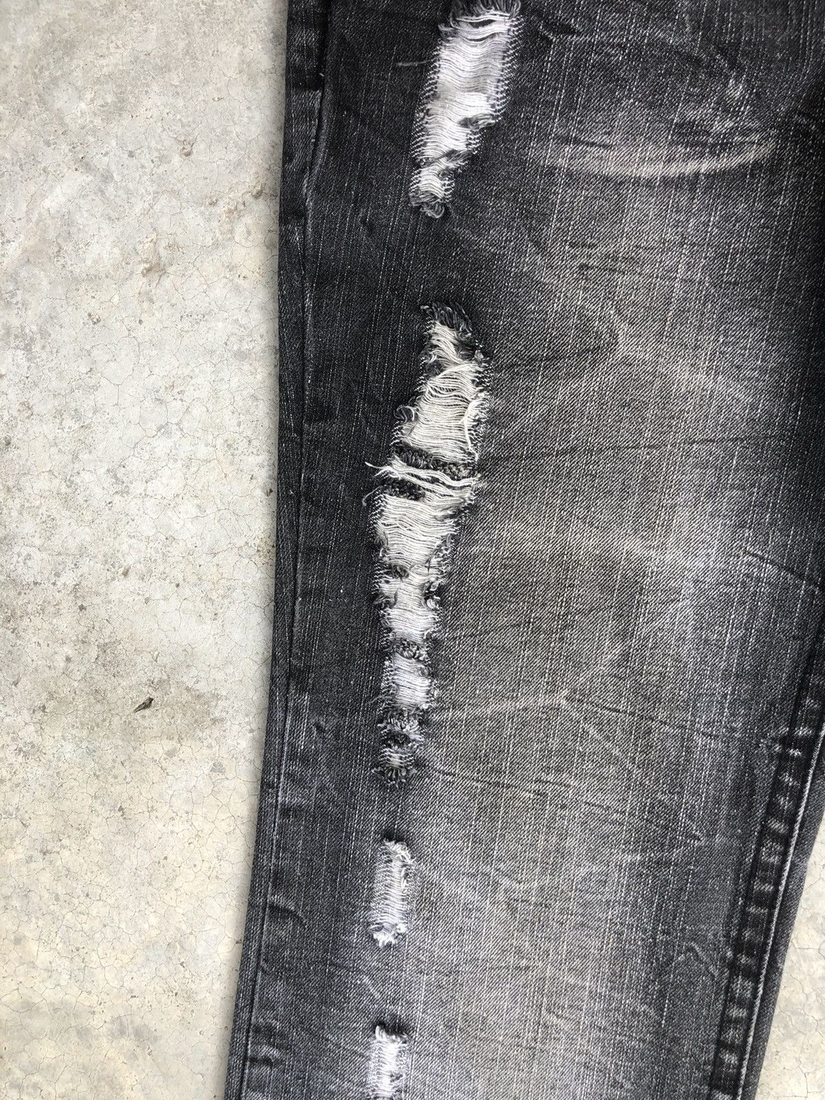If Six Was Nine Japanese Original Flared Jeans Distressed Jeans Size US 32 / EU 48 - 13 Thumbnail