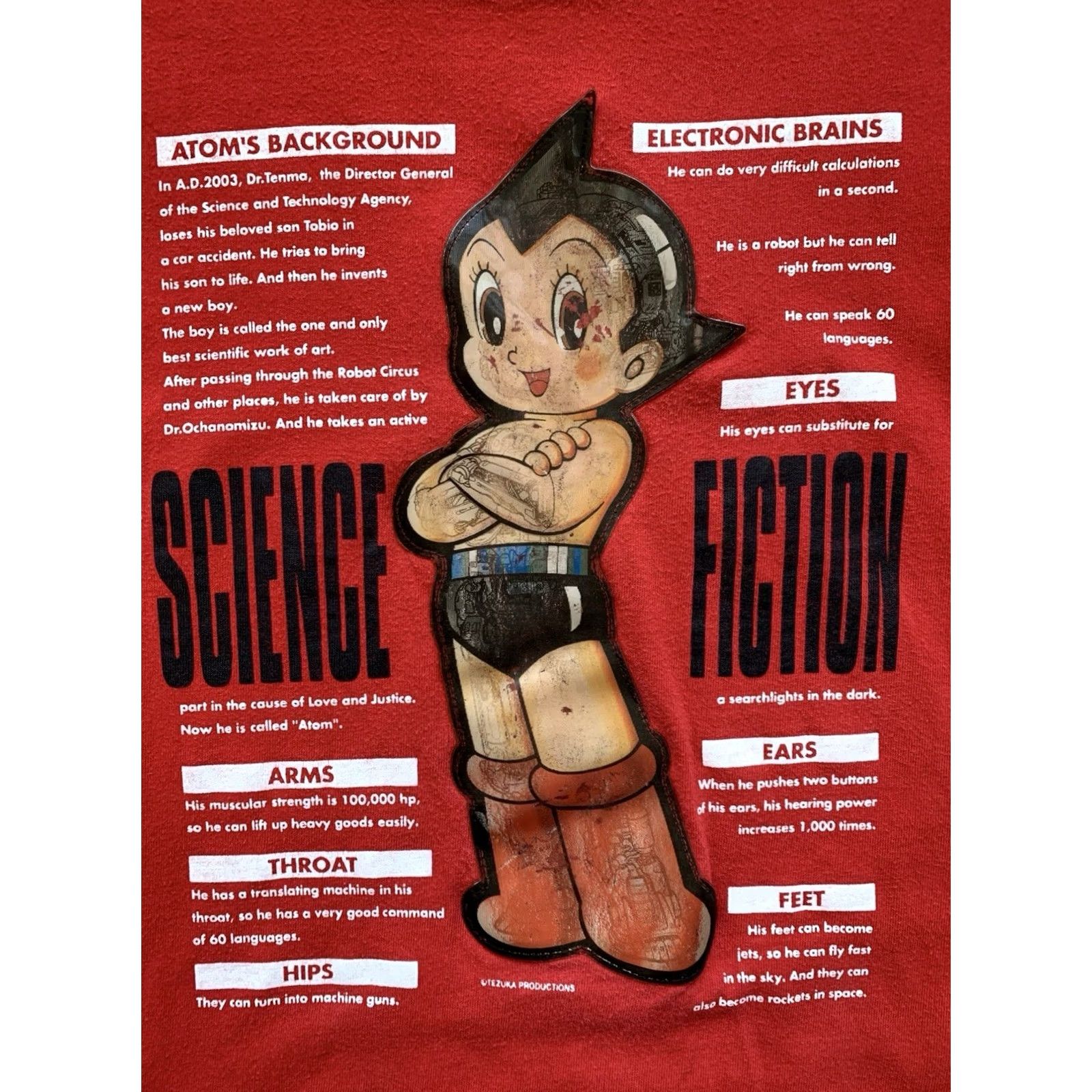 Vintage VINTAGE MIGHTY ATOM TEZUKA PRODUCTION MOVIE TEE T-SHIRT MEN'S SIZE M Size US M / EU 48-50 / 2 - 4 Thumbnail