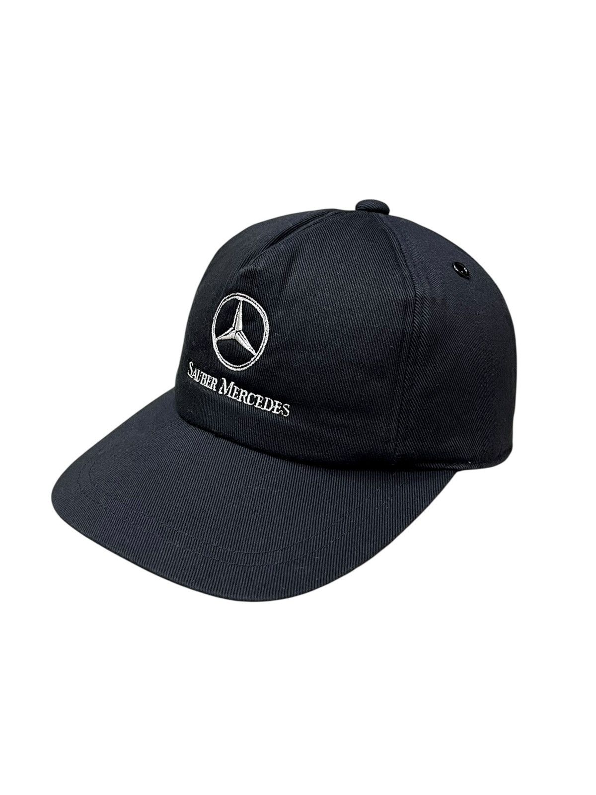 Mercedes-Benz Vintage Sauber Mercedes Snapback Cap Rare Motorsport Era Size ONE SIZE - 3 Thumbnail