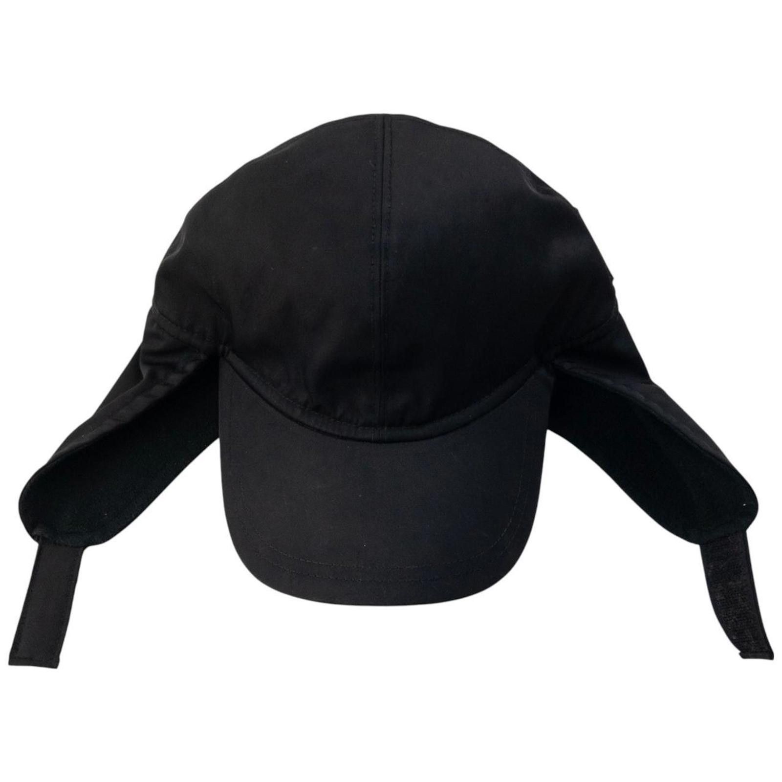Prada Vintage Prada Sport Fleece Lined Trapper Hat Size ONE SIZE - 3 Thumbnail