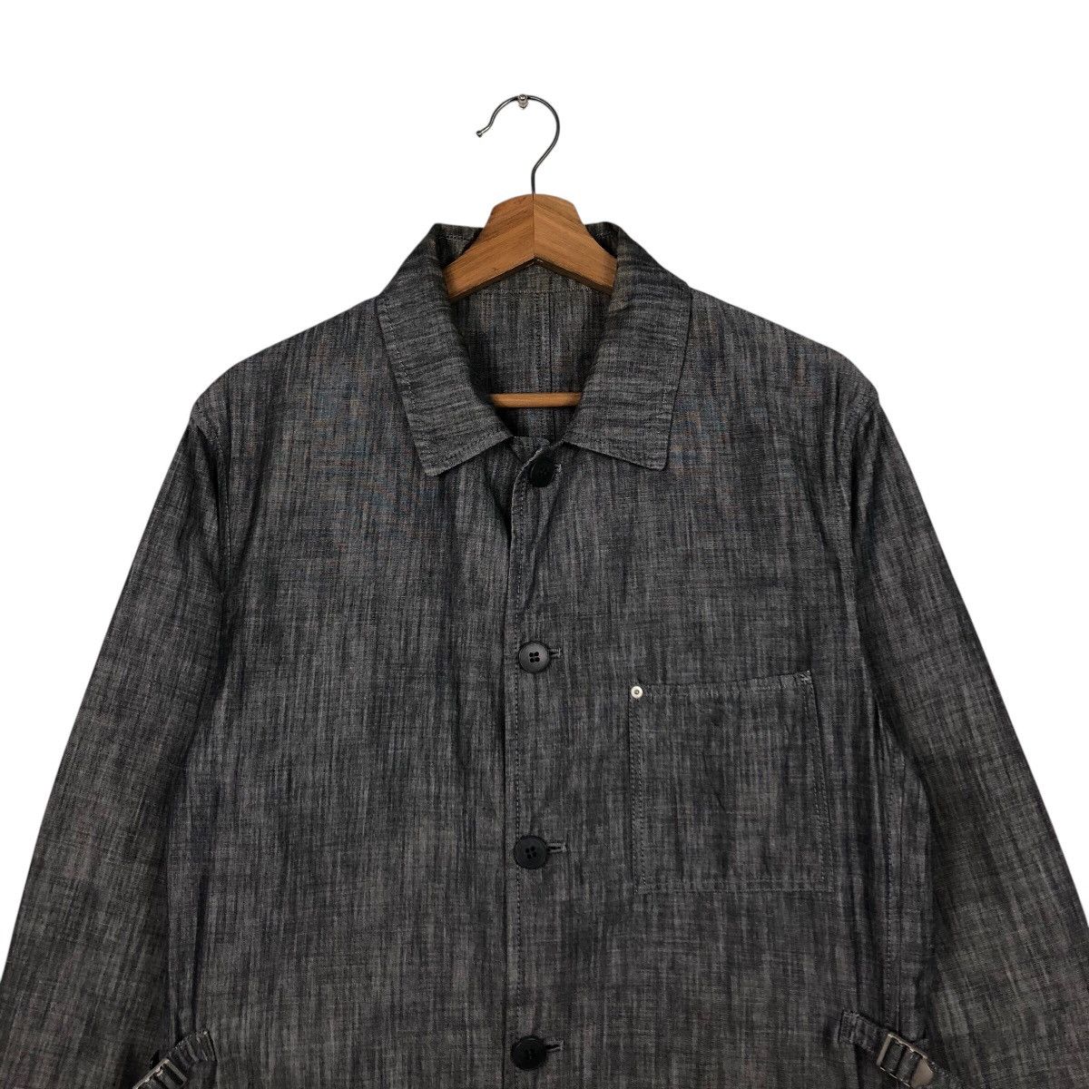 Tete Homme 📌Vintage Chore Worker Jacket Tete Homme Rich Grey Size US L / EU 52-54 / 3 - 4 Thumbnail