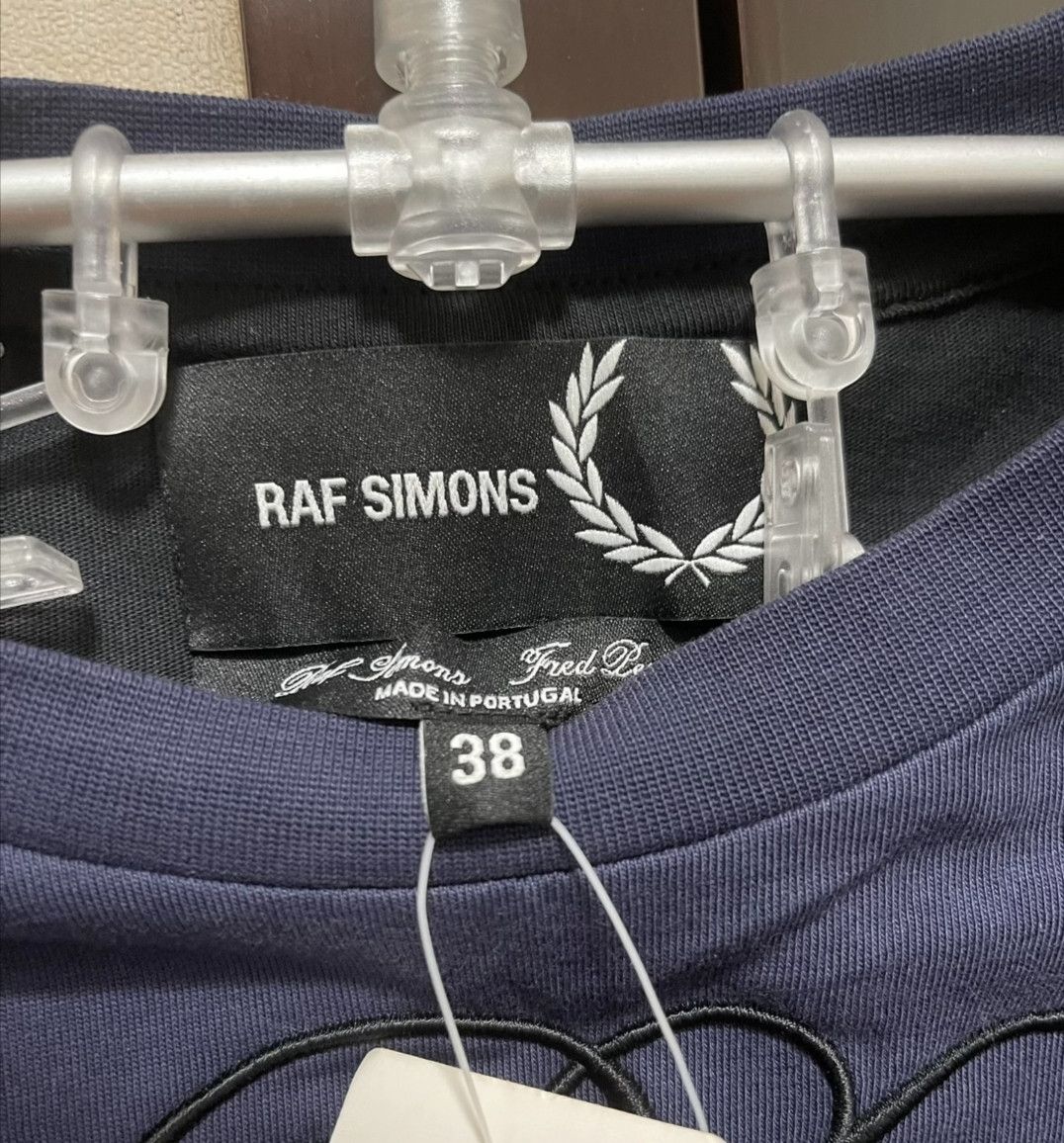 raf simons x fred perry co-branded short sleeve t-shirt