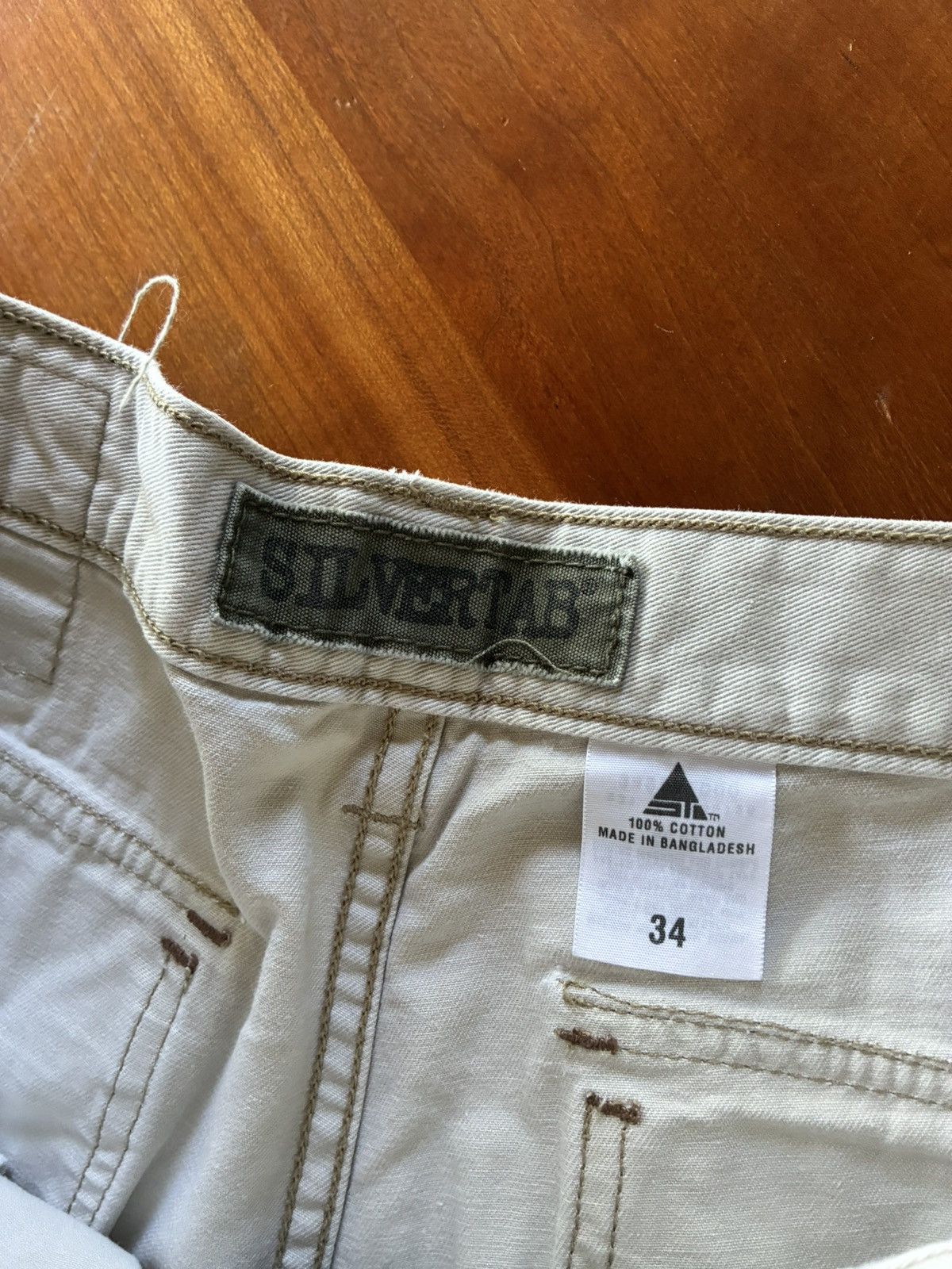 Levi's Vintage Levis Silvertab baggy cargo shirts Size US 34 / EU 50 - 4 Thumbnail