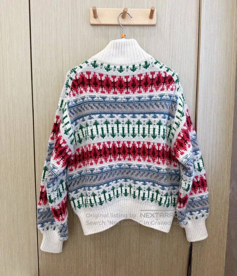 Loro Piana Loro Piana Holiday Series Fair Isle Knit Cardigan Jacket, Size XS / US 0-2 / IT 36-38 - 4 Thumbnail