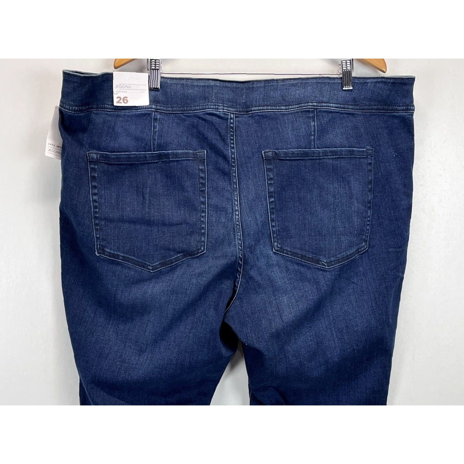 Vintage Lane Bryant High Rise Jegging Jeans Blue Plus Size 26 Women Size 26" / US 2 / IT 38 - 4 Thumbnail