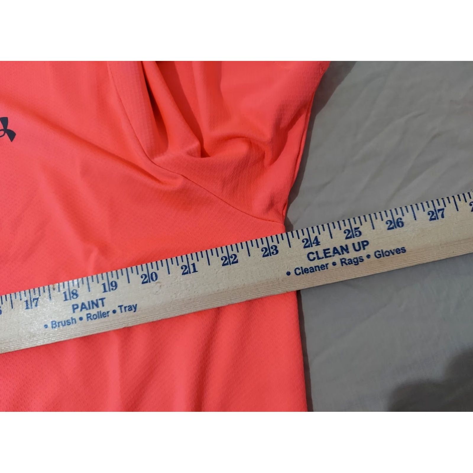 Under Armour VINTAGE Mens Under Armour Polo Shirt XL Orange Athletic Golf Size US XL / EU 56 / 4 - 4 Thumbnail