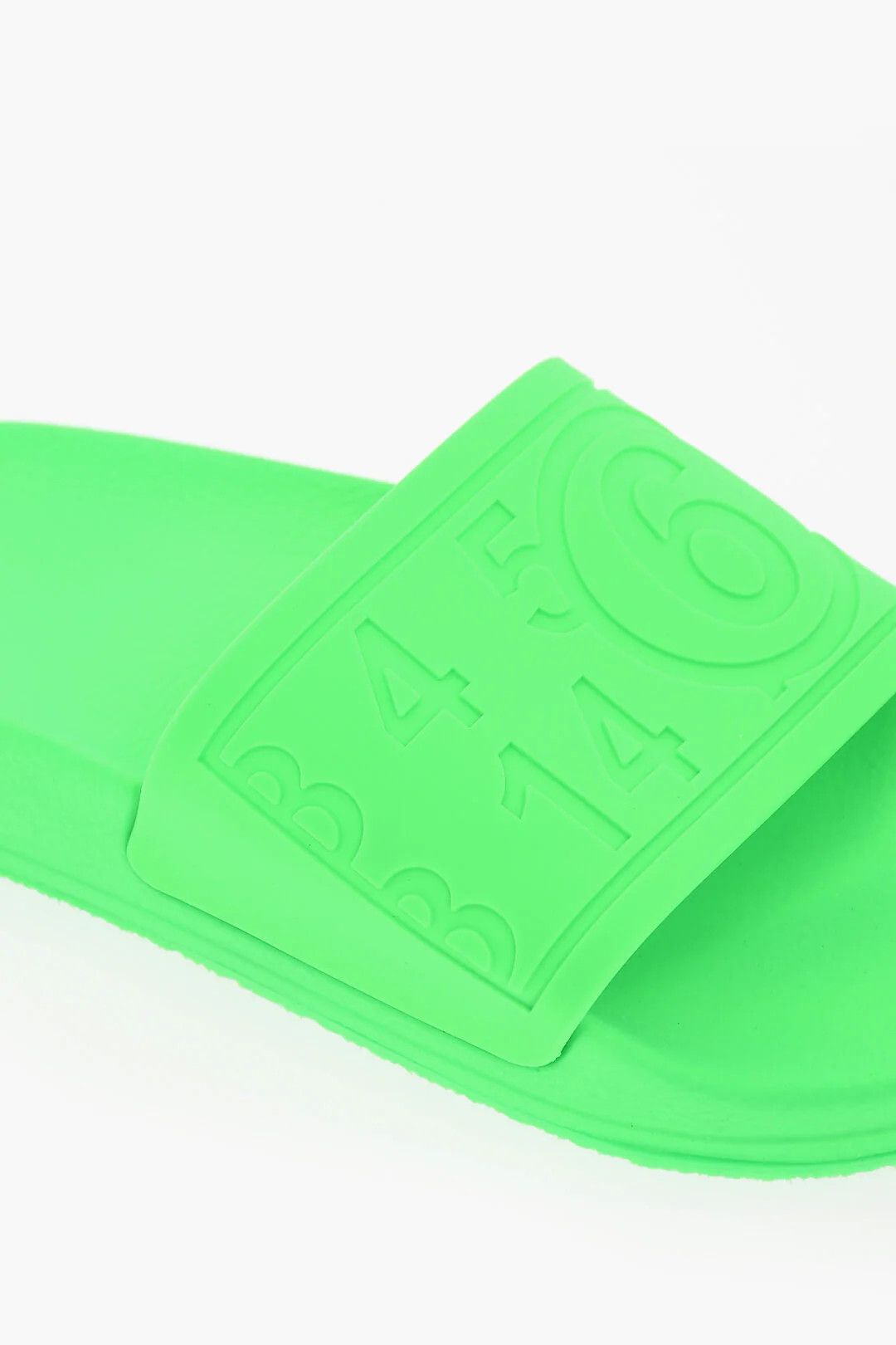 Maison Margiela og1mm0426 Solid-Color Slides in Green Size US 5 / IT 35 - 4 Thumbnail