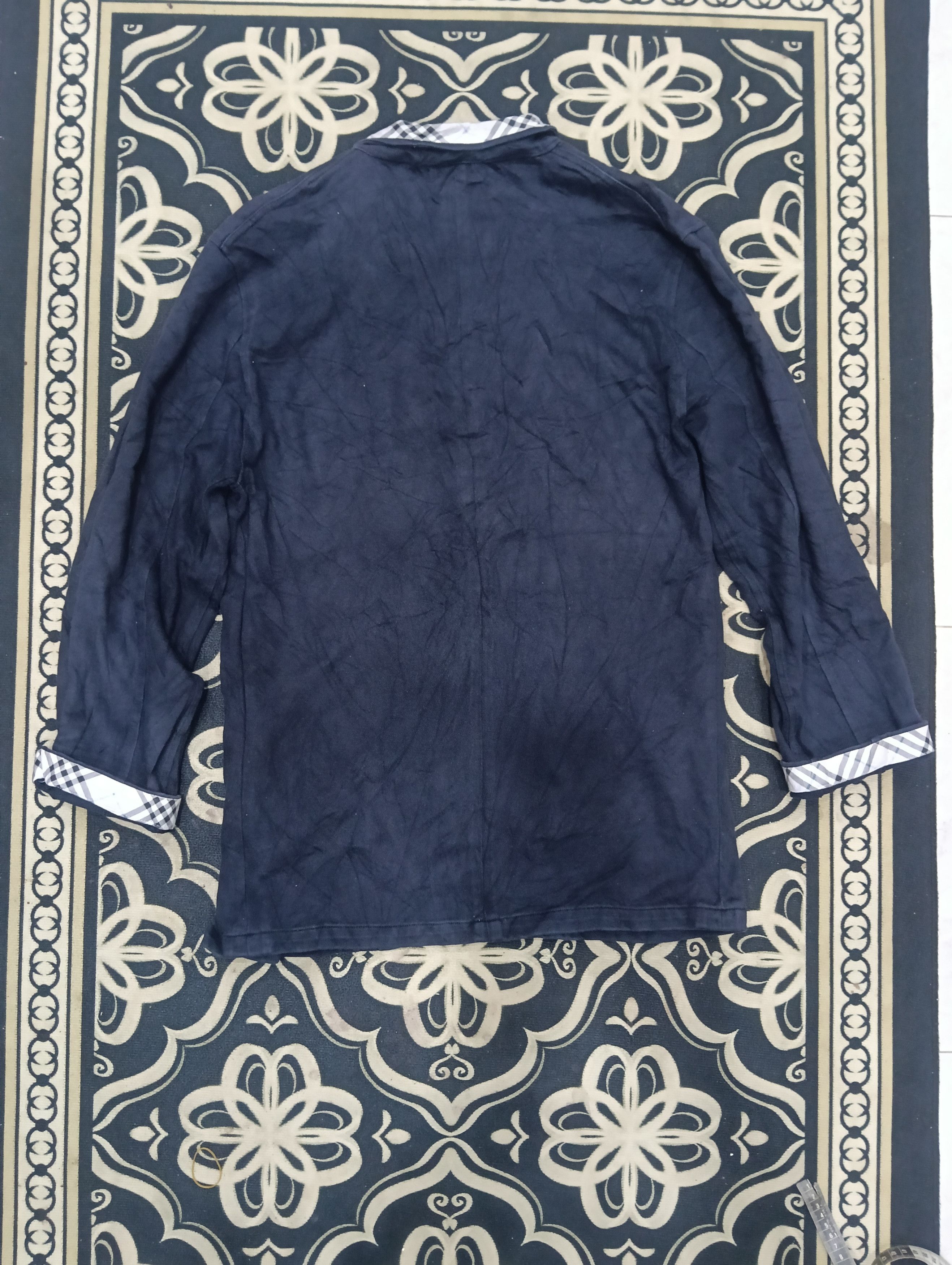 Black Label × Burberry Burberry Like Cardigan Size US L / EU 52-54 / 3 - 3 Thumbnail
