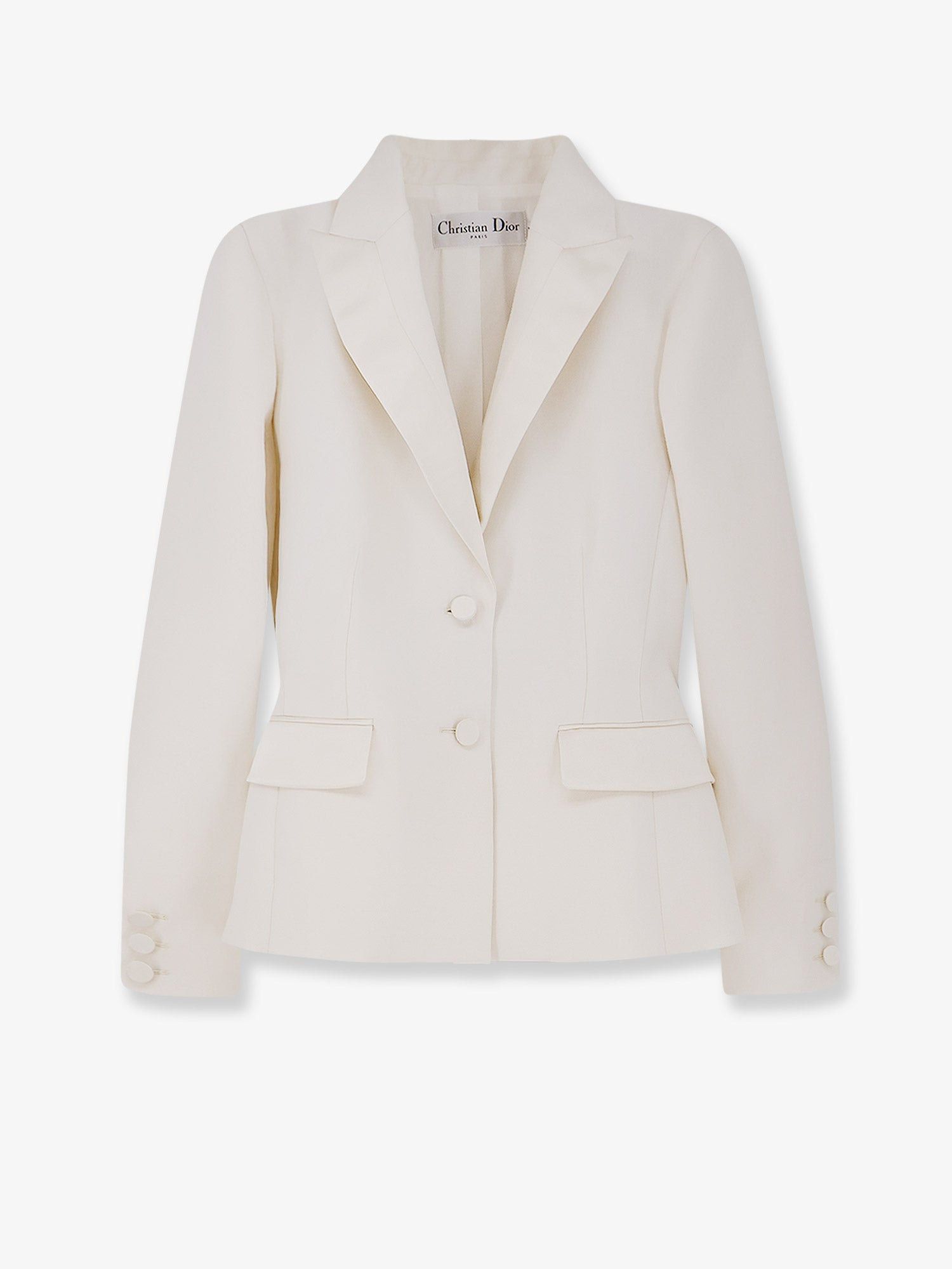 Dior Wool And Silk Blend Jacket Size M / US 6-8 / IT 42-44 - 1 Thumbnail
