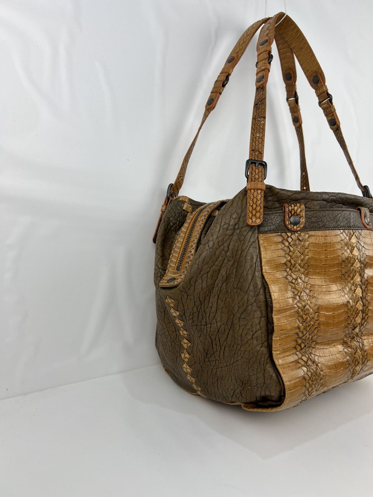 Bottega Veneta Bottega Veneta Fall 2011 Runway Python & Intrecciato Size ONE SIZE - 4 Thumbnail