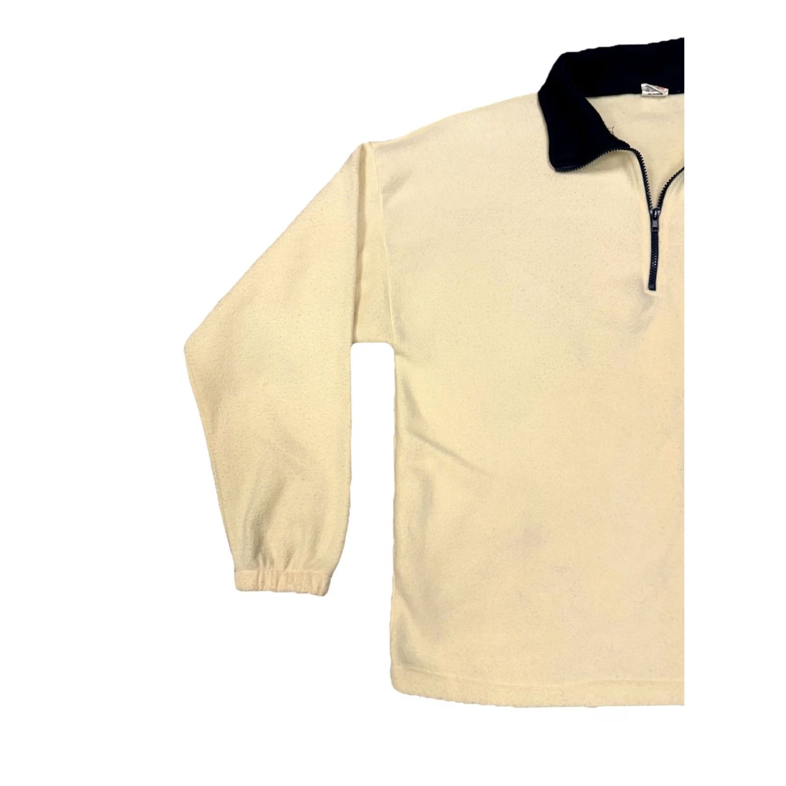 Vintage VINTAGE San Francisco Quarter Zip Fleece Jacket • Adult Large • Made USA • 90s Classic Minimalist Outdoor USA Men Jacket Size US L / EU 52-54 / 3 - 2 Thumbnail