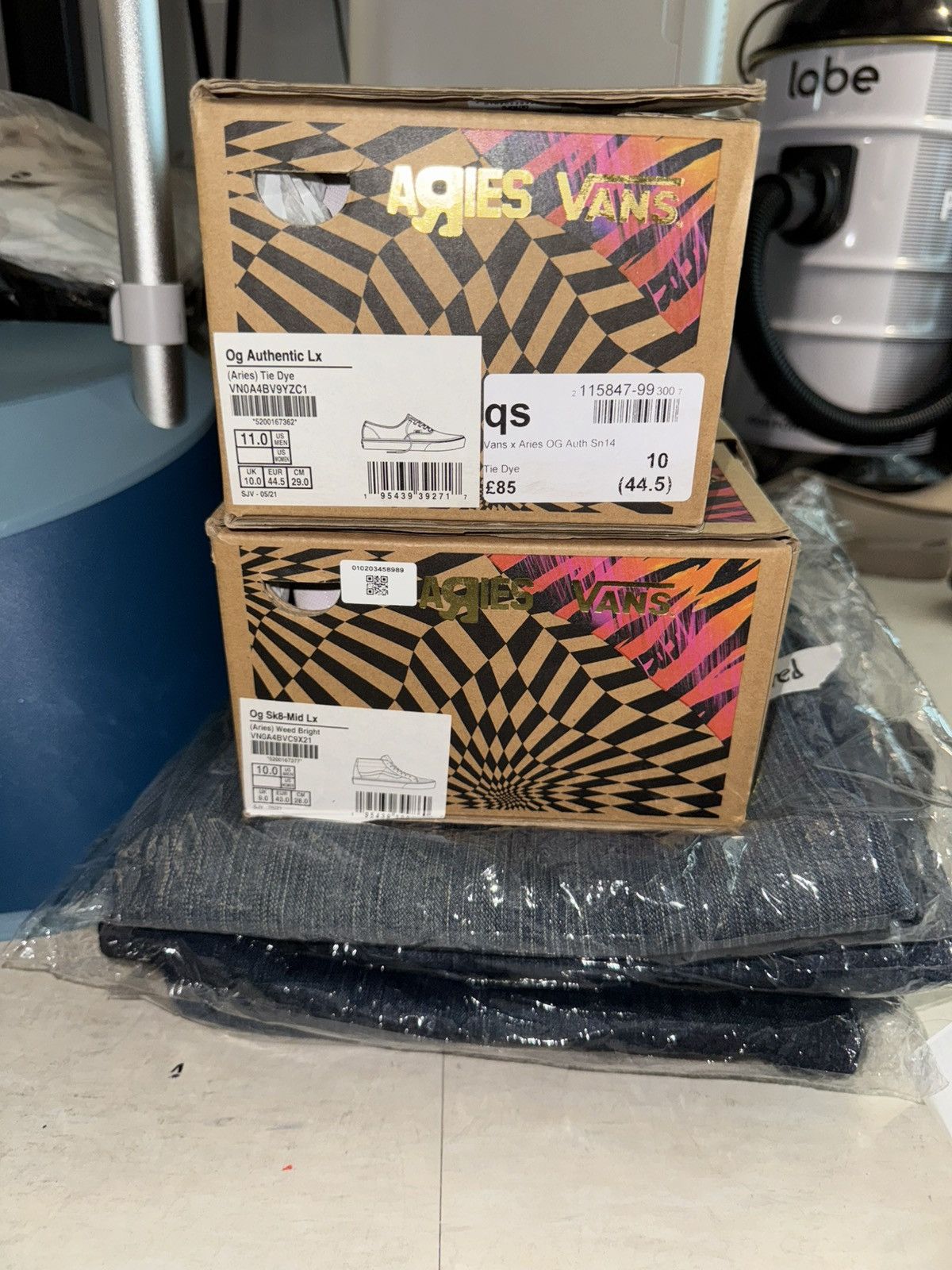 Vans [US10] Vans Vault x Aries Skate Mid Purple Size US 10 / EU 43 - 9 Thumbnail