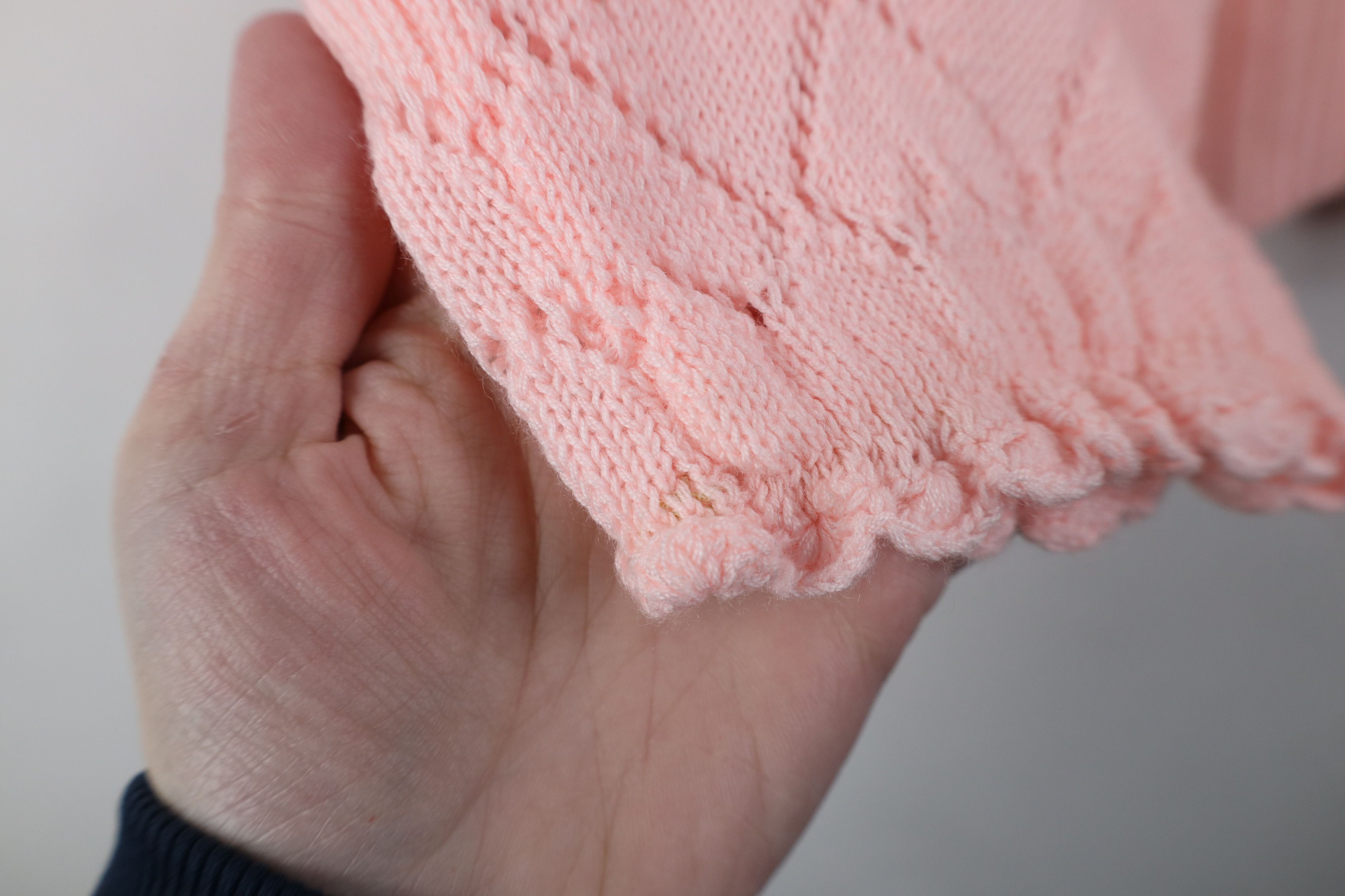 Vintage Vintage 70s Streetwear Babydoll Flared Sleeve Sweater Pink Size L / US 10 / IT 46 - 7 Thumbnail