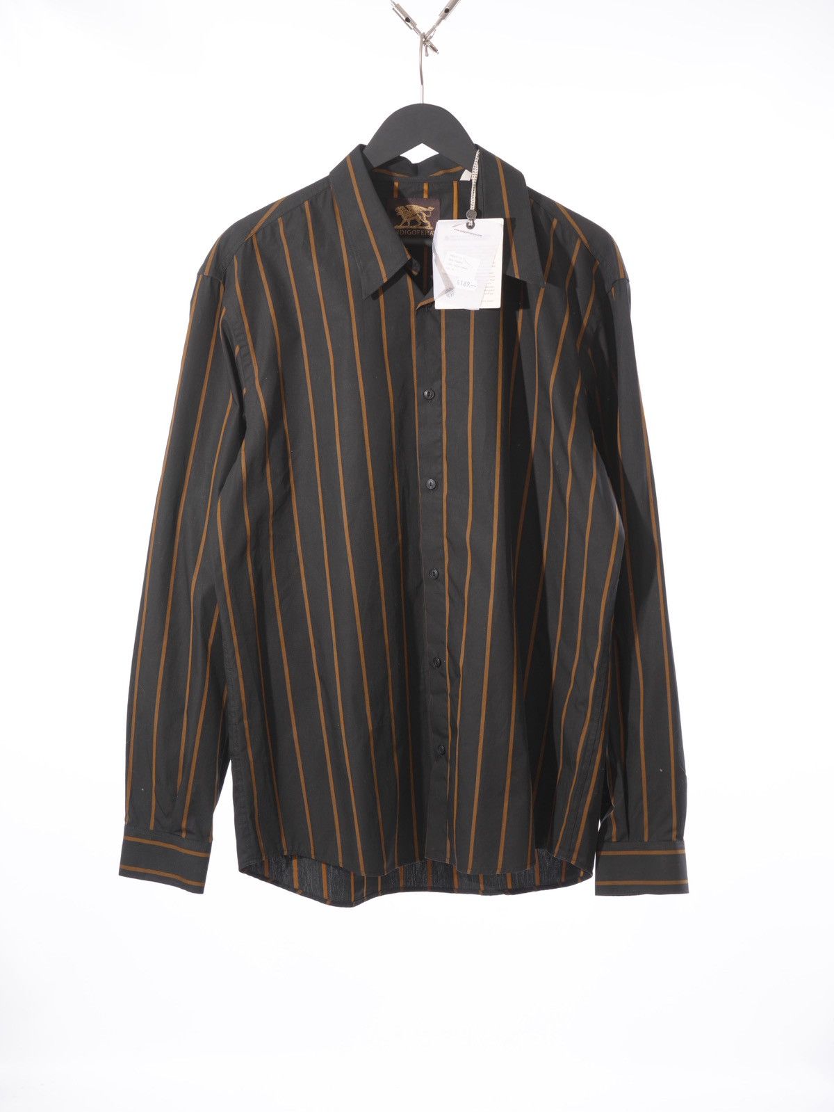 Indigofera Indigofera Waters Striped Cotton SS 20 Button Down Shirt Size US XL / EU 56 / 4 - 1 Thumbnail