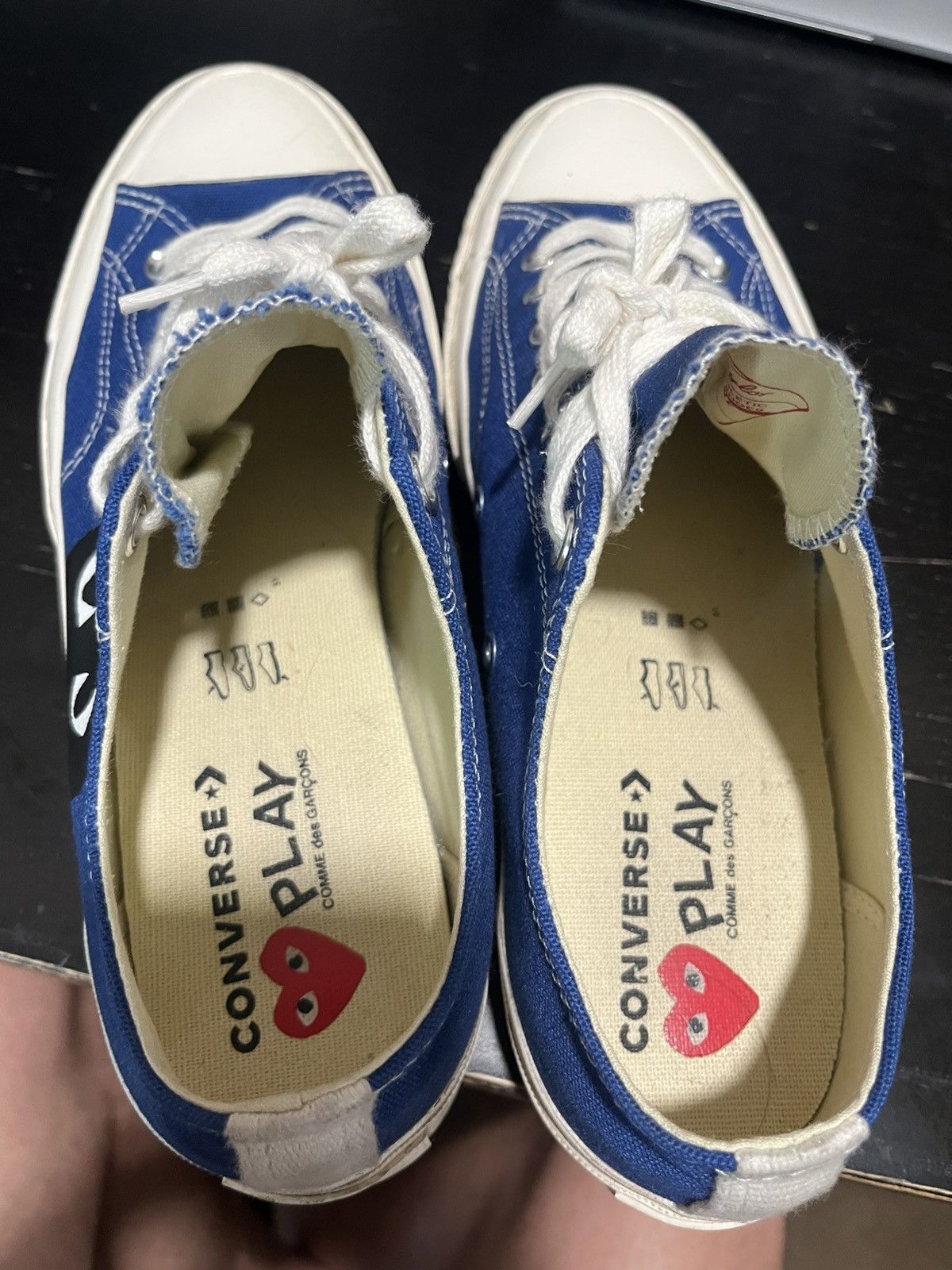 Comme des Garcons × Converse Comme des Garcons converse low top Size US 9 / EU 42 - 3 Thumbnail