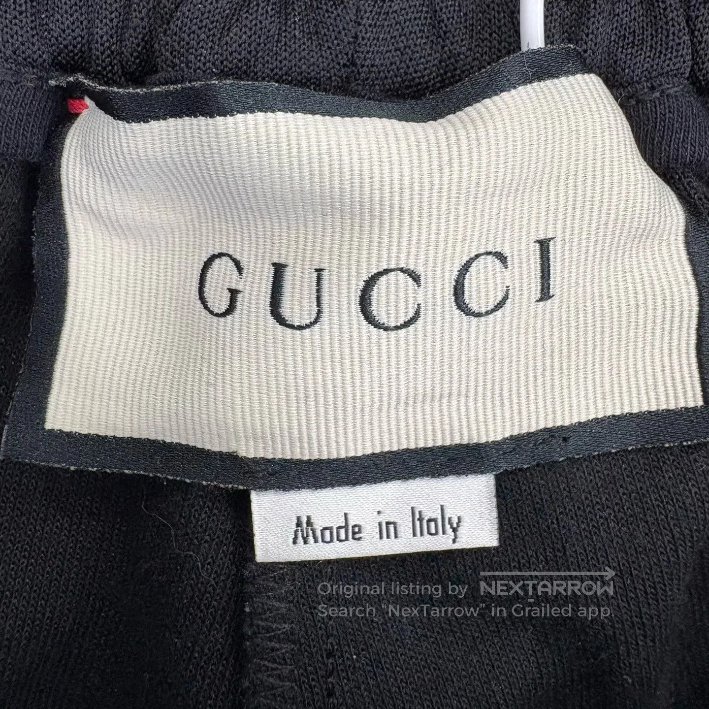 Gucci Guicci sizeS Snake-patterned side label sporty long pants Size 26" / US 2 / IT 38 - 3 Thumbnail