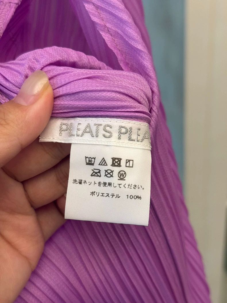 Issey Miyake Issey Miyake size:2 Pinkish-purple pleated dress Size S / US 4 / IT 40 - 3 Thumbnail