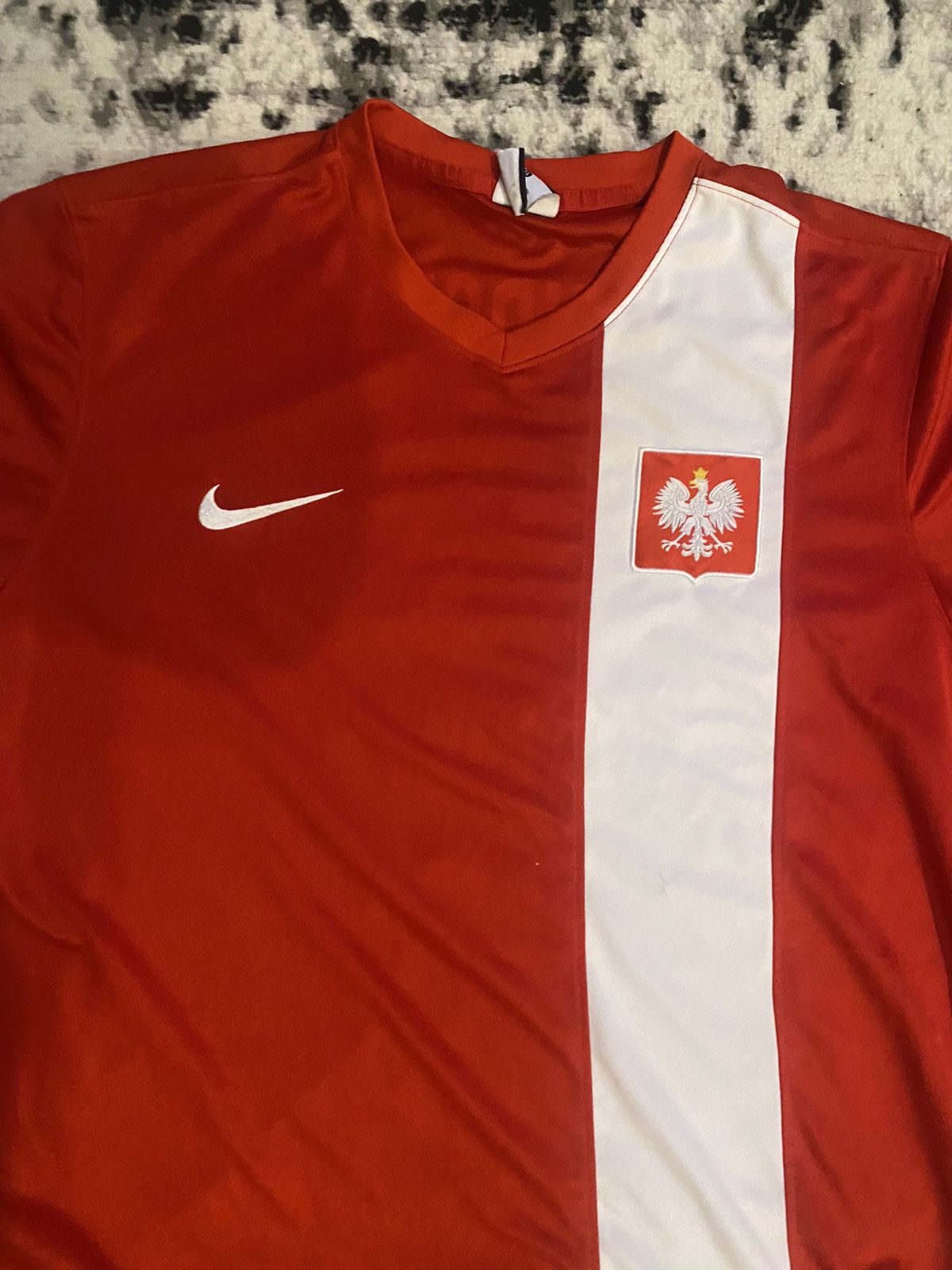 Nike × Vintage Nike Poland 18/19 Jersey #9 Lewandowski Blockcore Y2k Size US XL / EU 56 / 4 - 5 Thumbnail