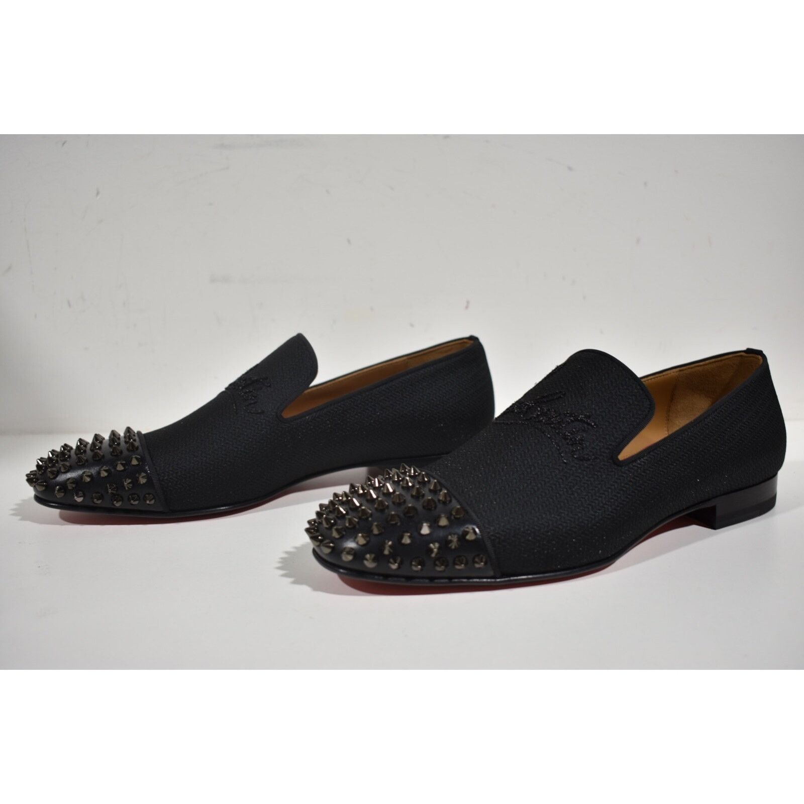 Christian Louboutin Christian Louboutin Black Spike Oxford Dress Loafer 43 10 Size US 10 / EU 43 - 9 Thumbnail