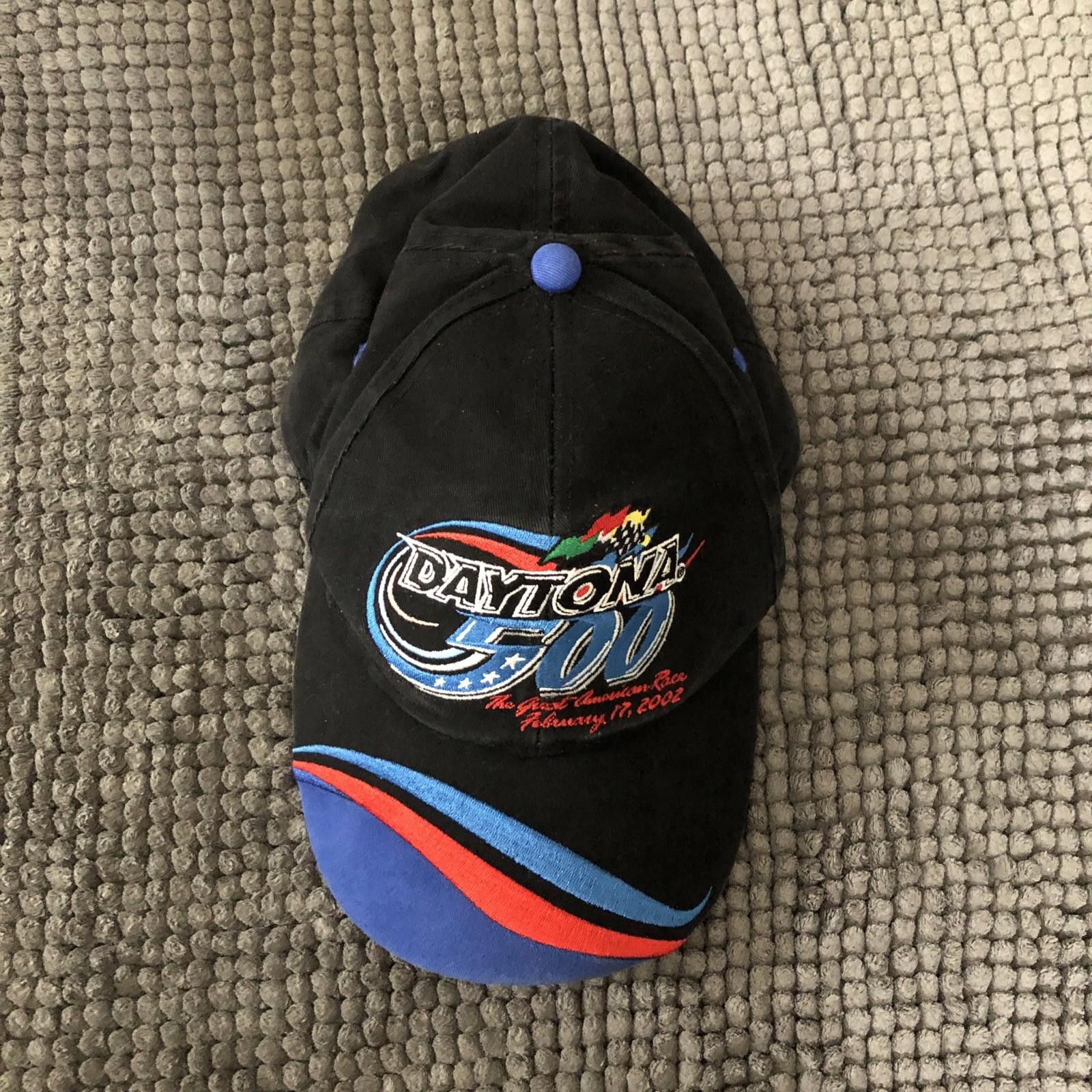 Designer NASCAR 2002 DAYTONA 500 Hat OSFA ISC MOTORSPORTS Size ONE SIZE - 2 Thumbnail
