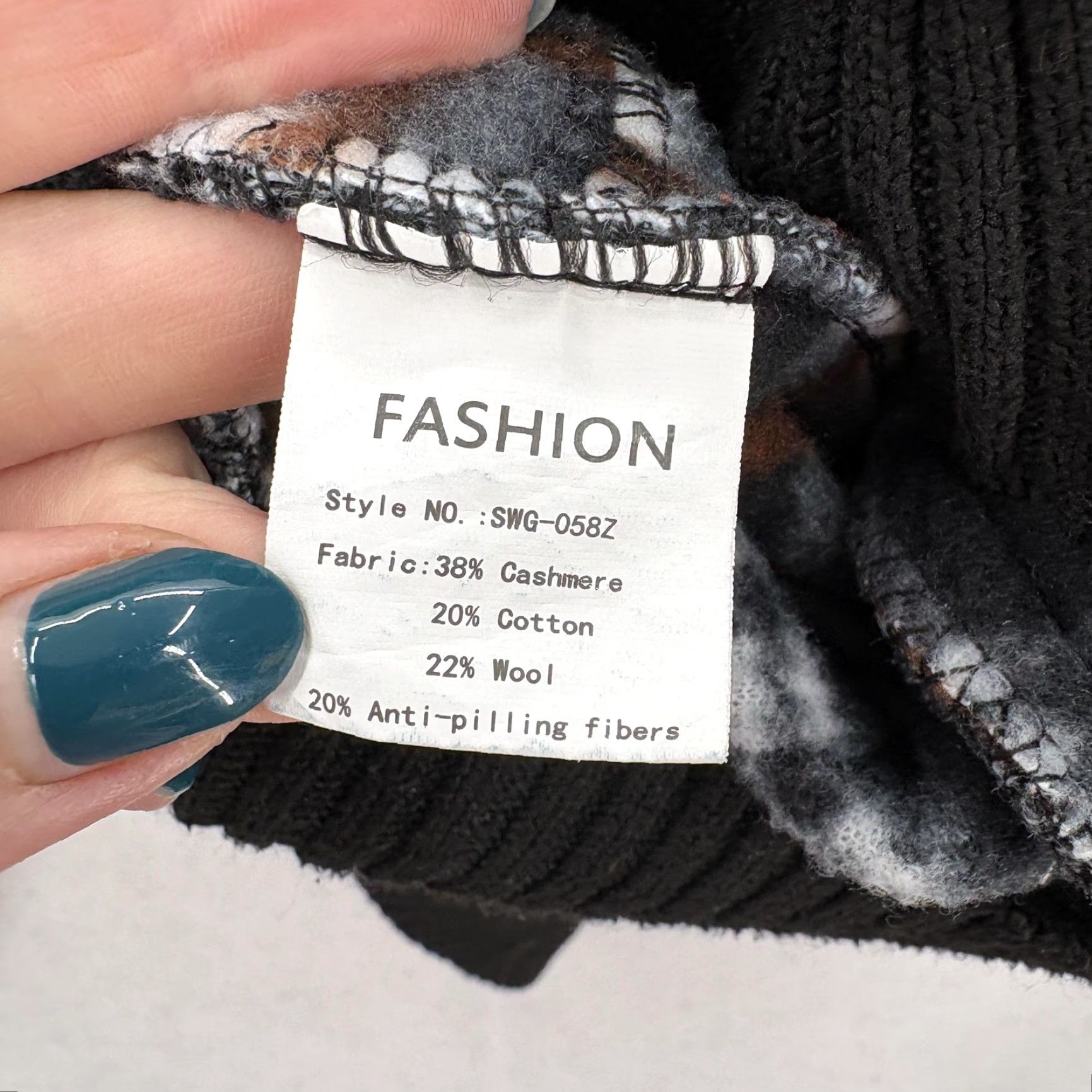 Vintage YeoKou Sweater Mens XL Gray Full Zip Cashmere Wool Blend Knit Cozy Size US XL / EU 56 / 4 - 5 Thumbnail