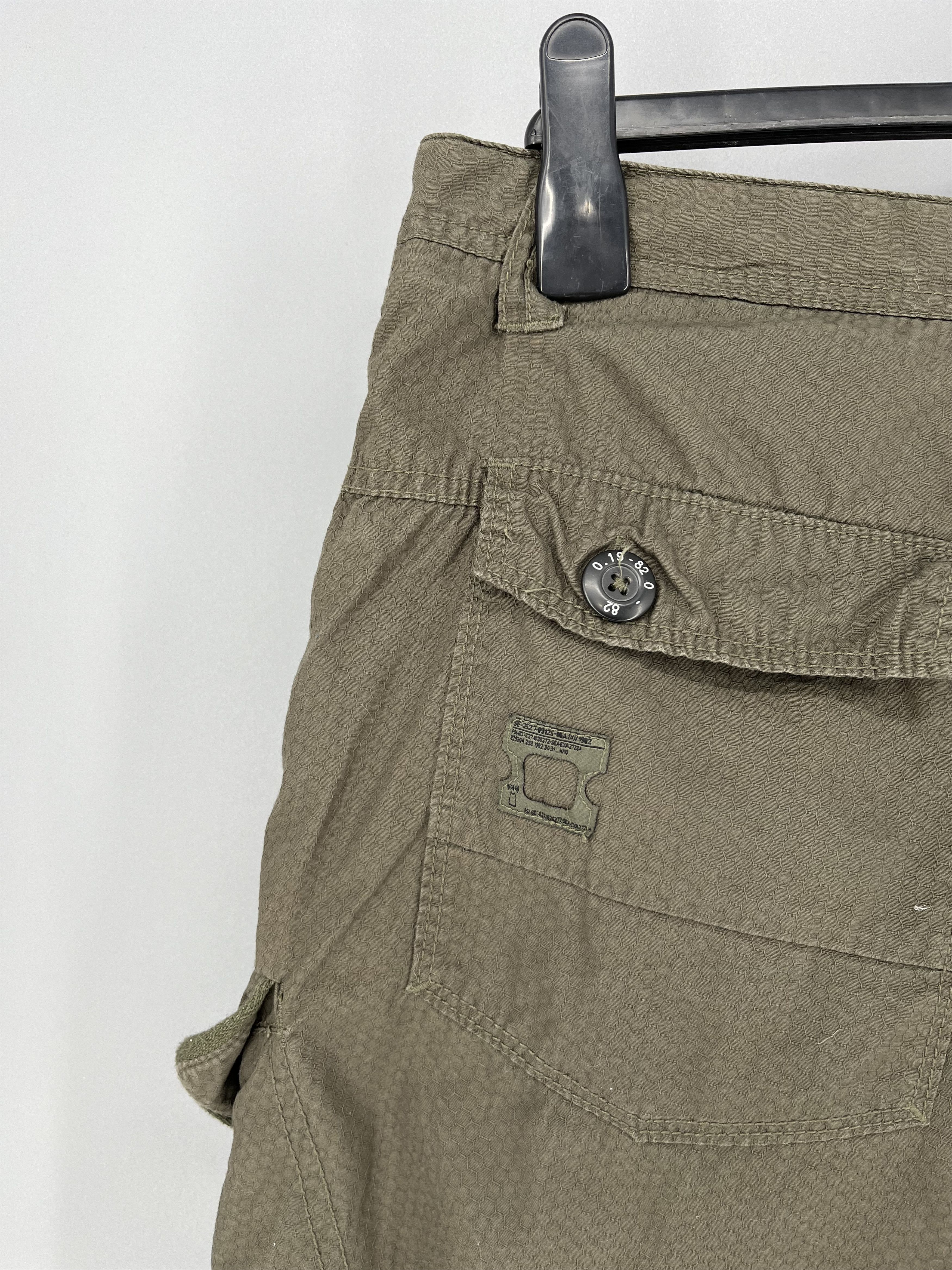Vintage Vintage Army frst Combat Cargo Shorts Size US 36 / EU 52 - 12 Thumbnail