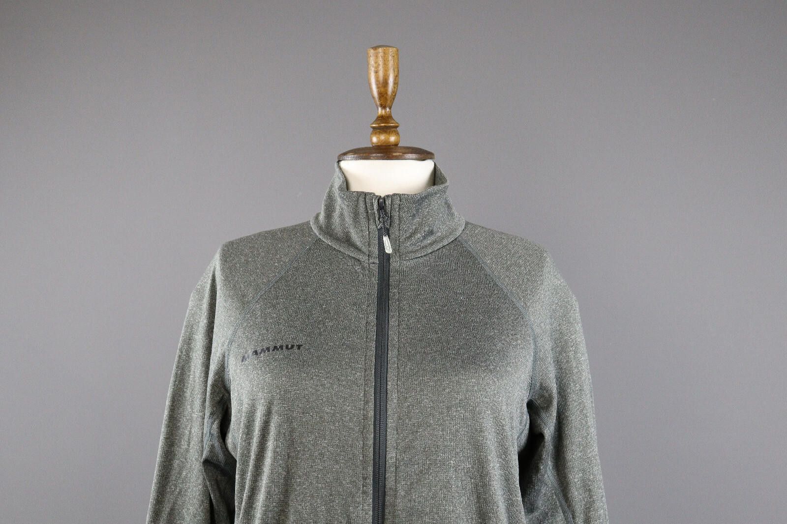 Mammut Ladies Mammut Polartec Gray Outdoor Fleece Jacket Size L Size L / US 10 / IT 46 - 2 Thumbnail