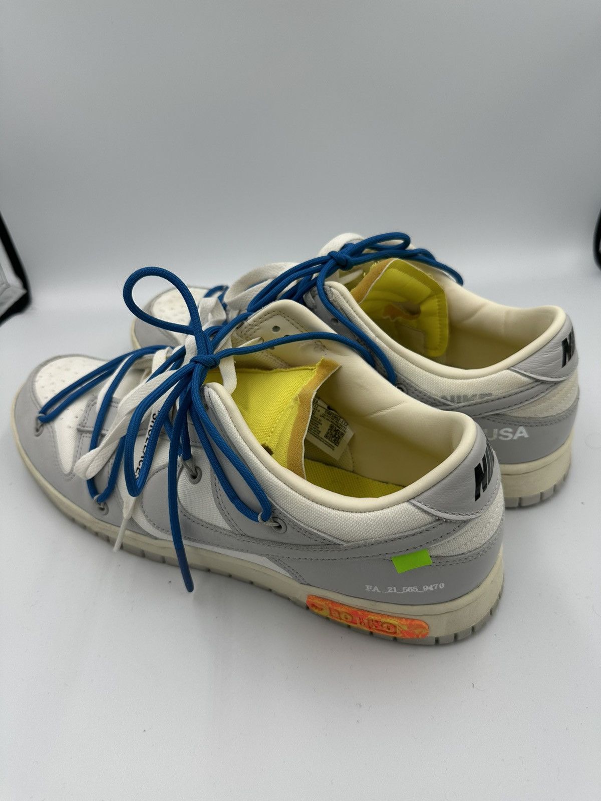 Nike × Off-White Nike x OFF WHITE SNEAKERS DUNK Size US 13 / EU 46 - 14 Thumbnail