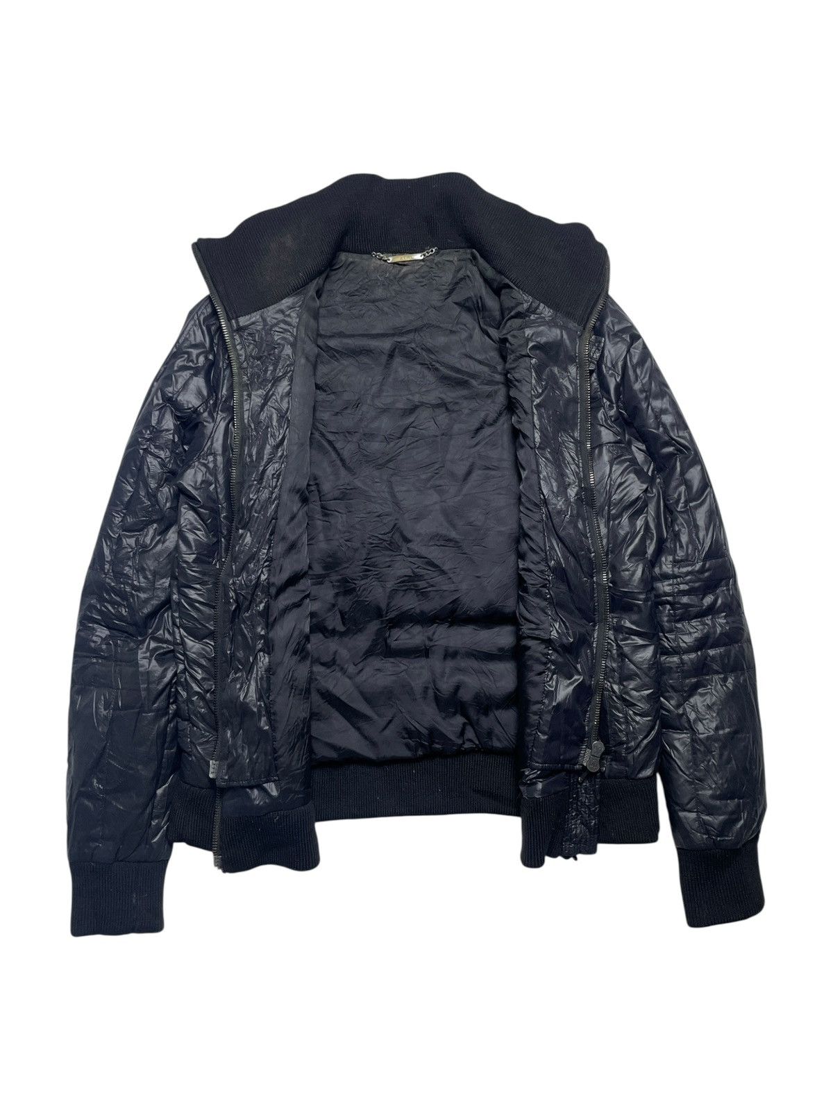Isamu Katayama Backlash 2000’s Akm - Riri Zip Riders Puffer Jacket Size US M / EU 48-50 / 2 - 4 Thumbnail